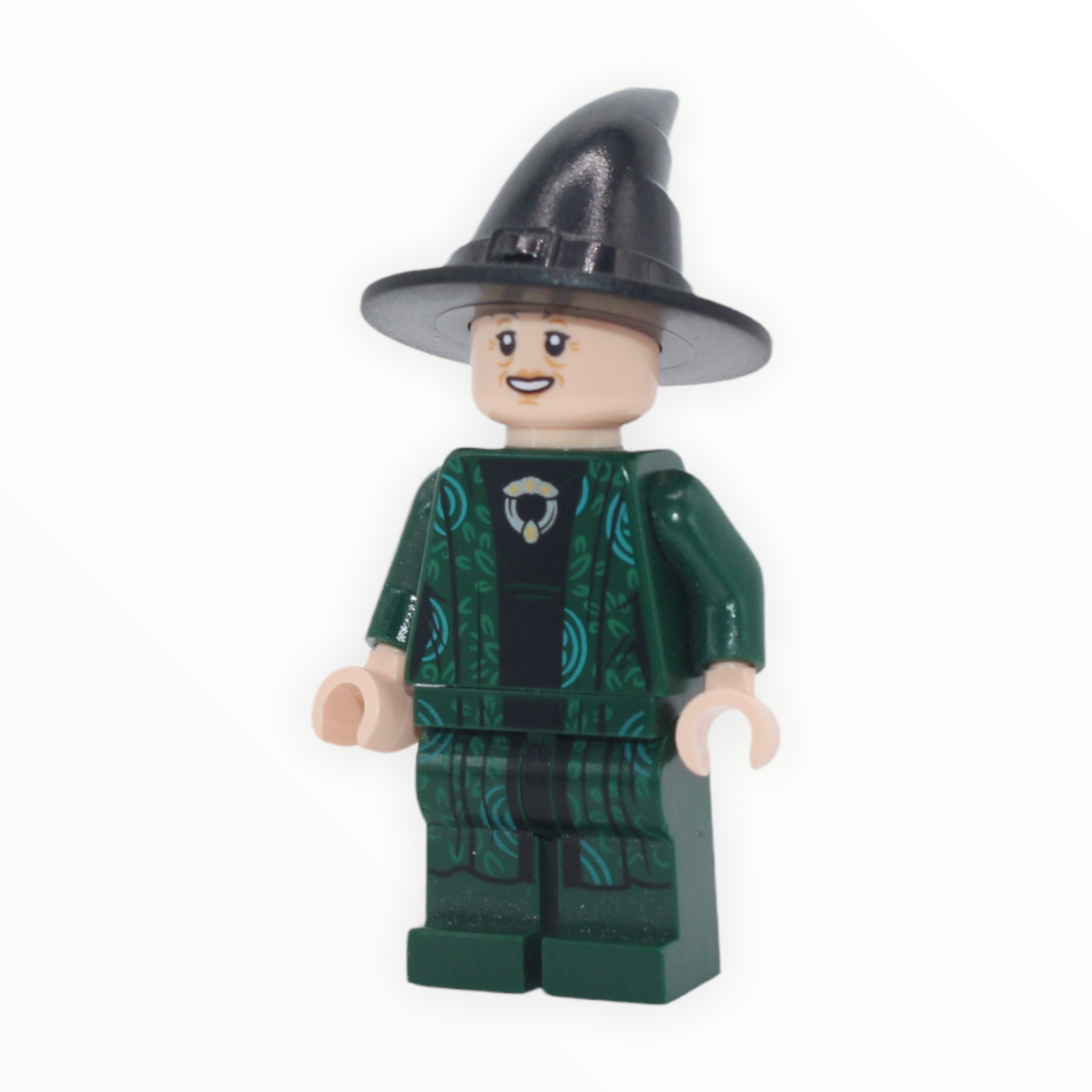Professor Minerva McGonagall (single-sided head, black hat, 2019)