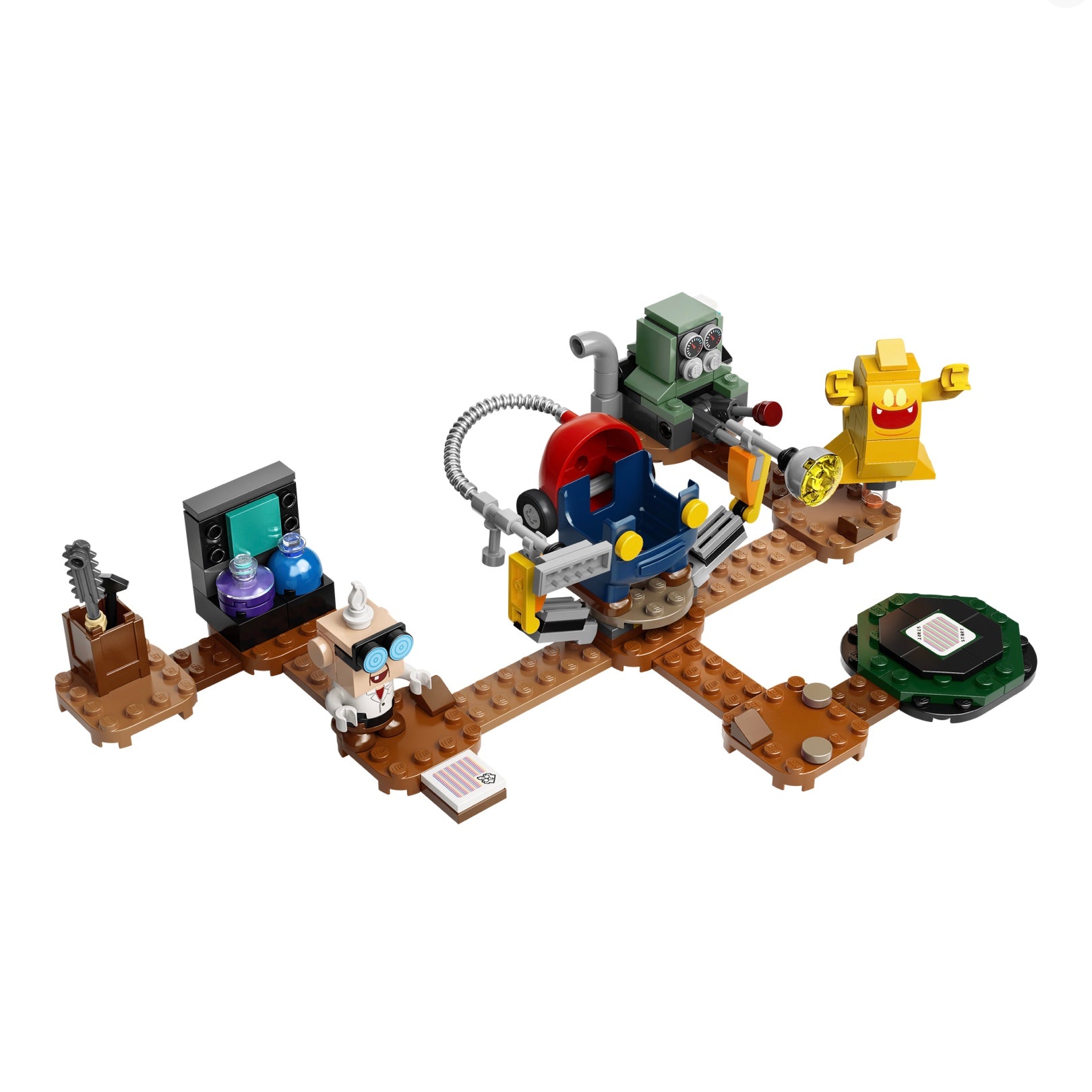 Retired Set 71397 Super Mario Luigi’s Mansion Lab and Poltergust Expansion Set