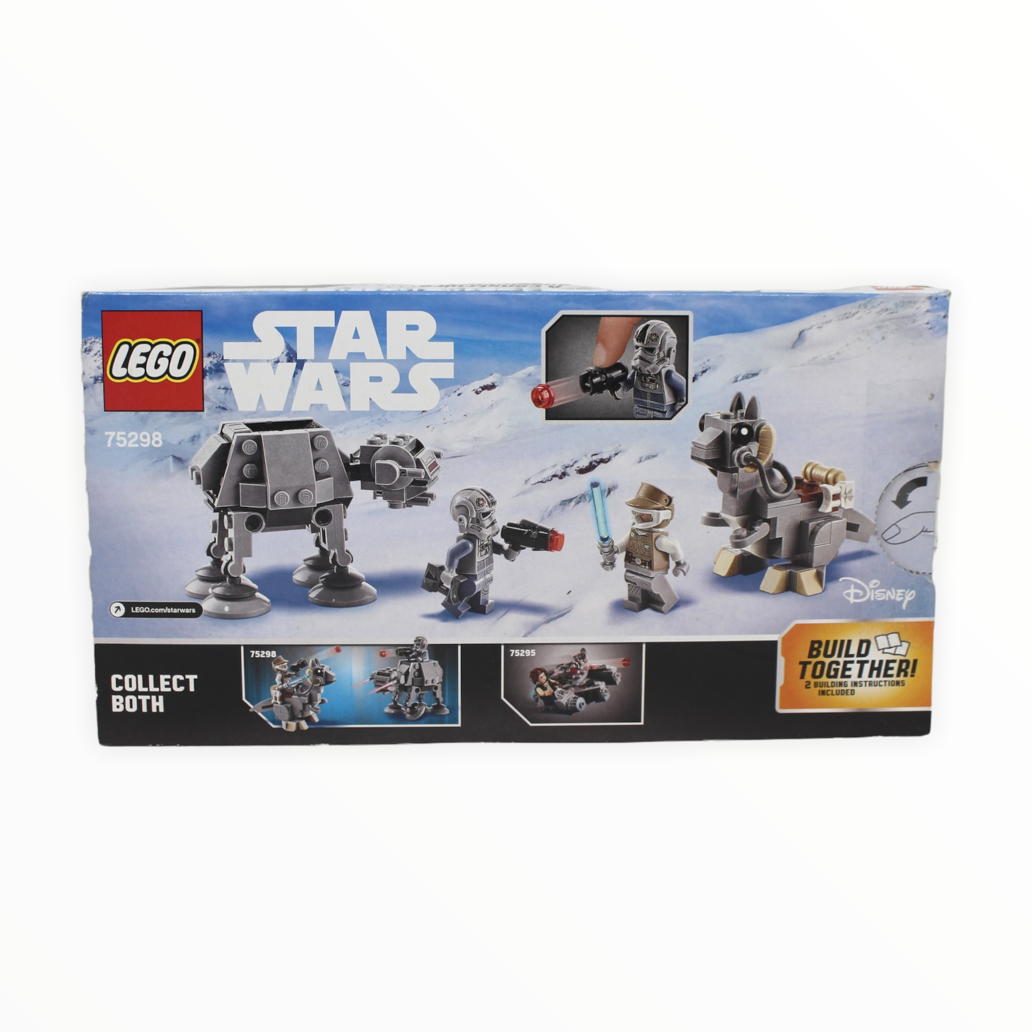 Certified Used Set 75298 Star Wars AT-AT vs Tauntaun Microfighter