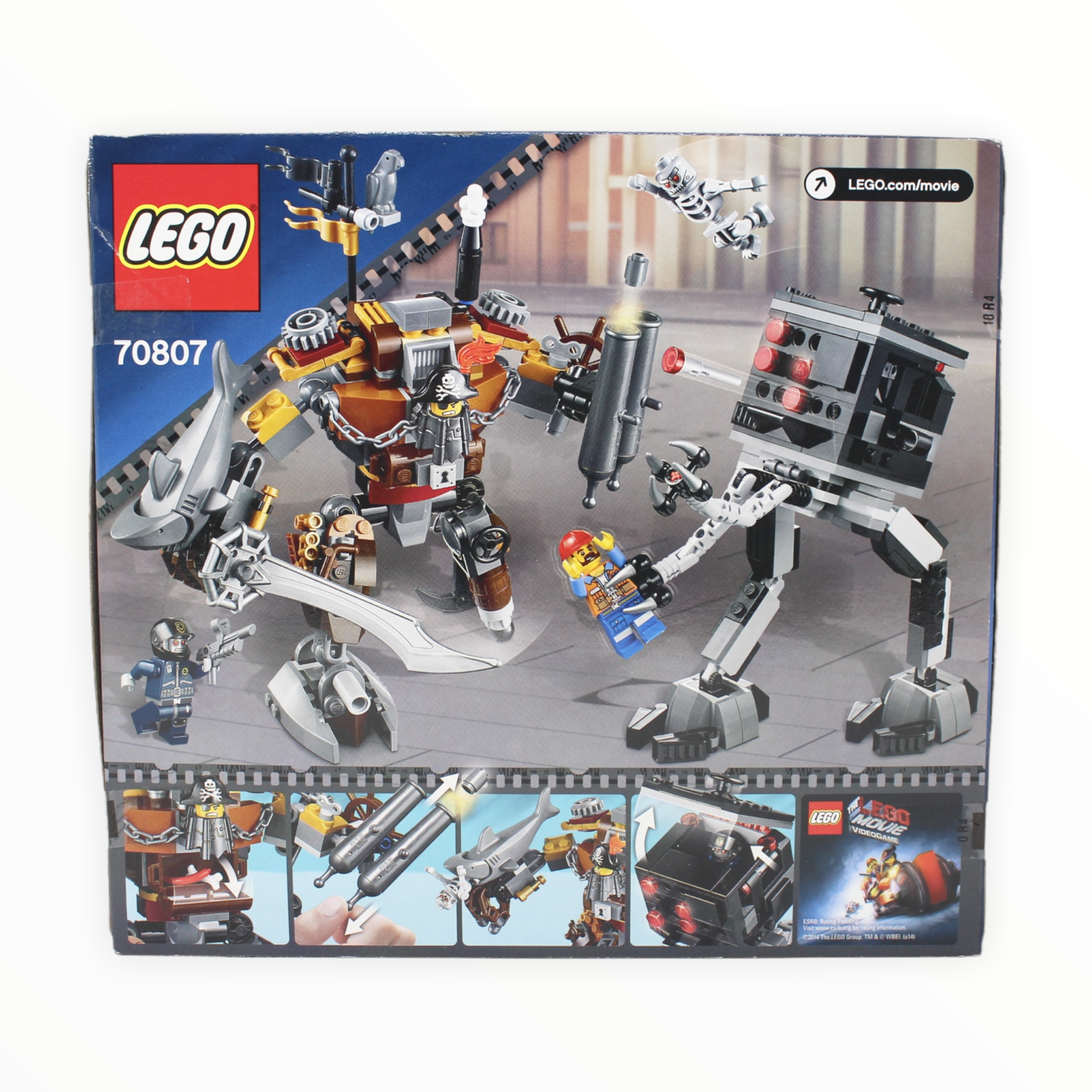 Retired Set 70807 The LEGO Movie MetalBeard’s Duel