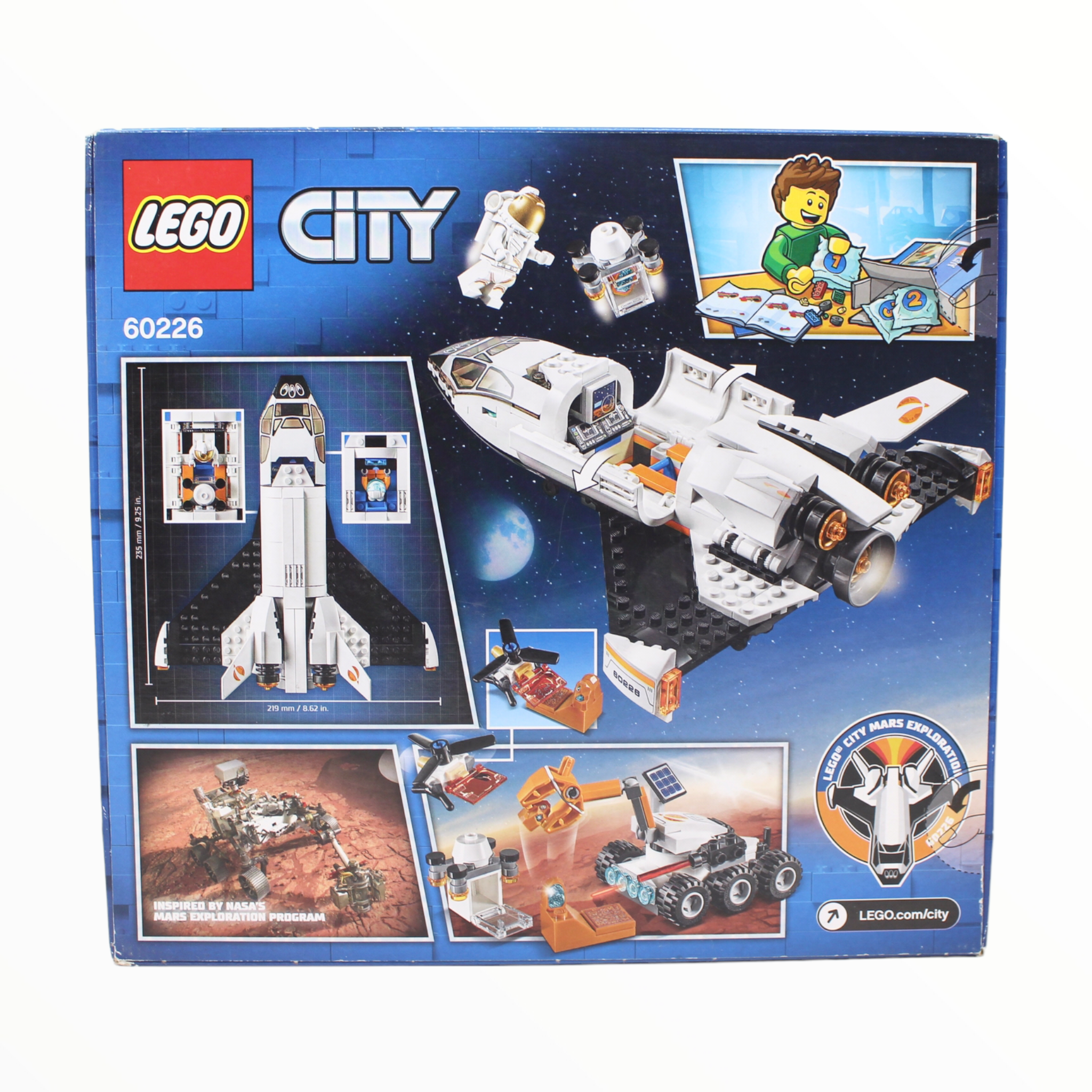 Retired Set 60226 City Mars Research Shuttle