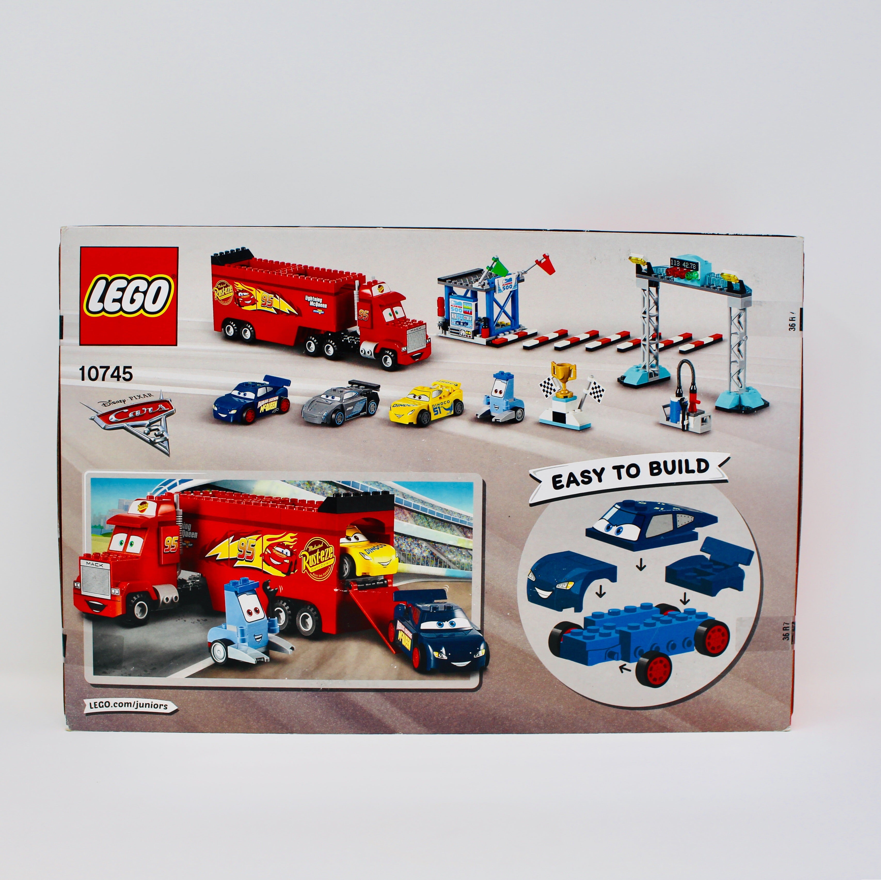 Retired Set 10745 Cars 3 Juniors Florida 500 Final Race