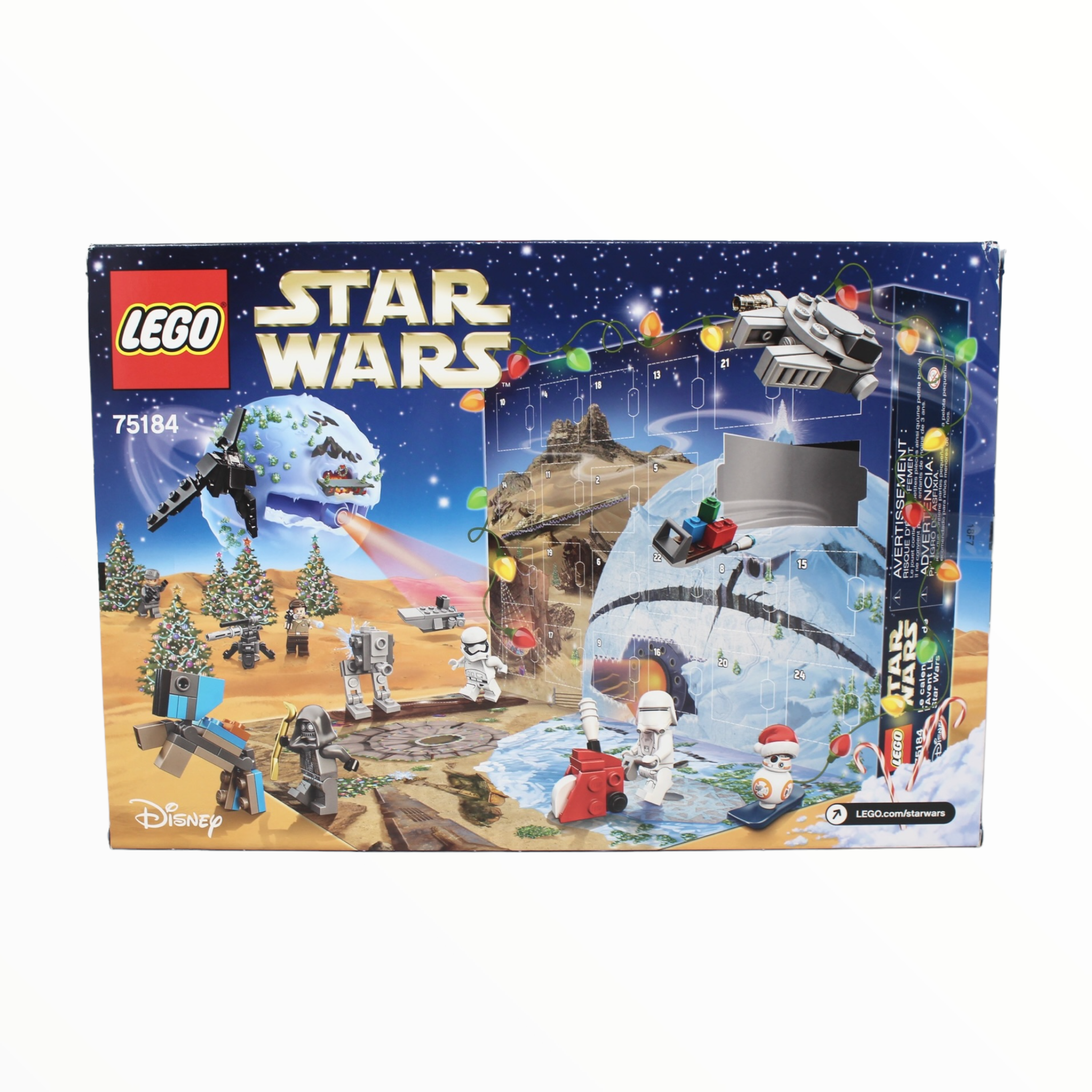 Certified Used Set 75184 Star Wars Advent Calendar 2017 (open box, sealed bags)