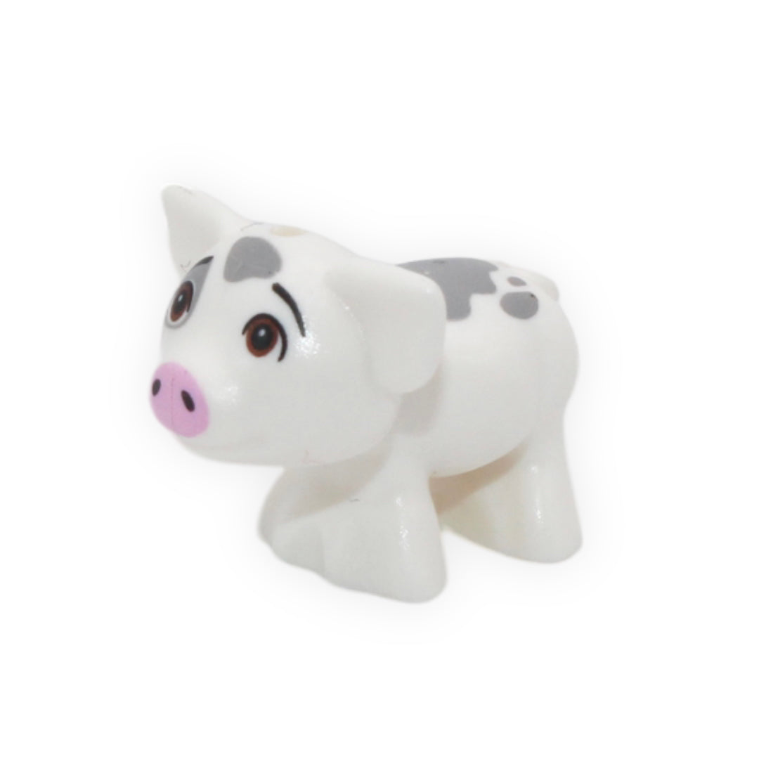 Pua (Moana, looking up, smooth spots pattern, 2022)