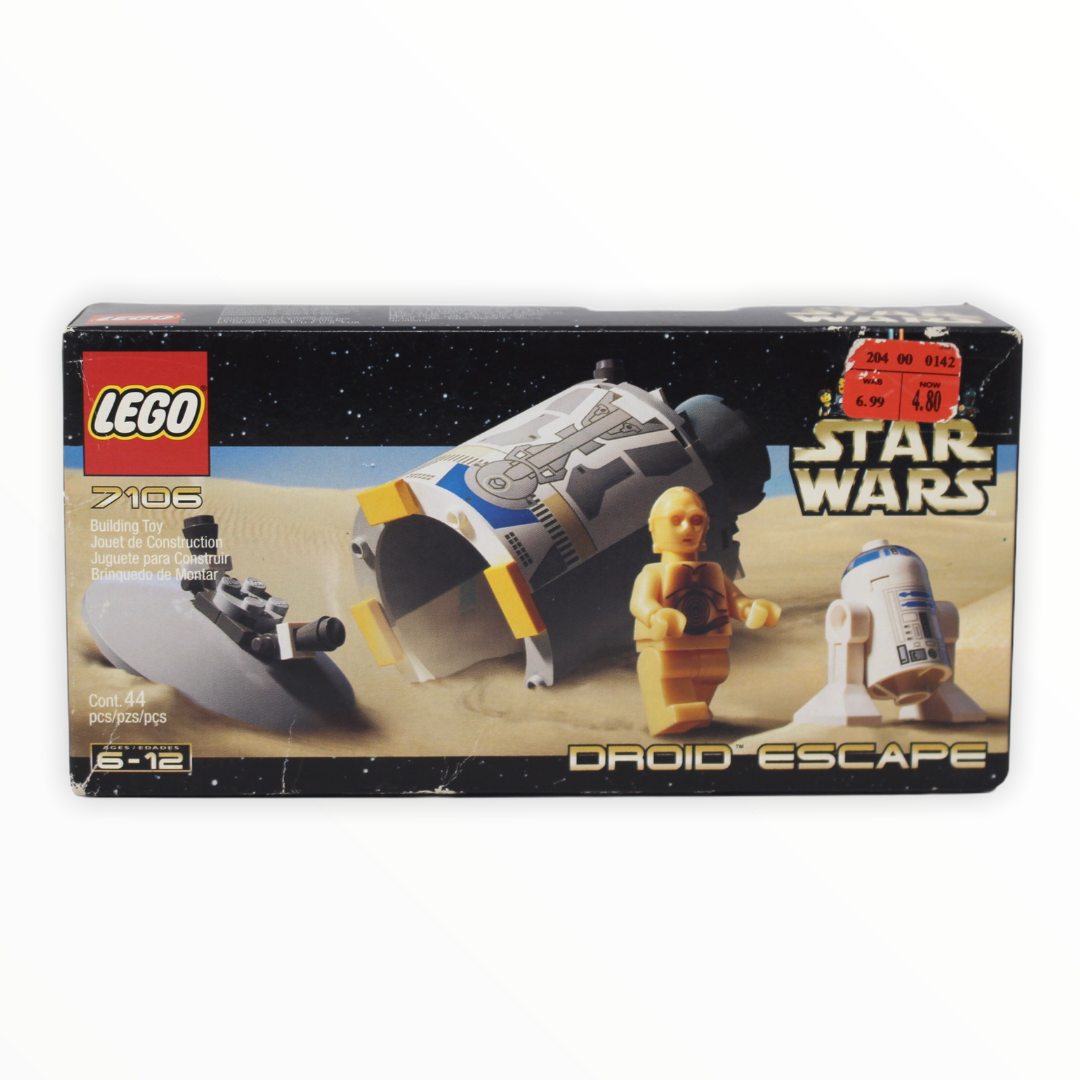 Retired Set 7106 Star Wars Droid Escape
