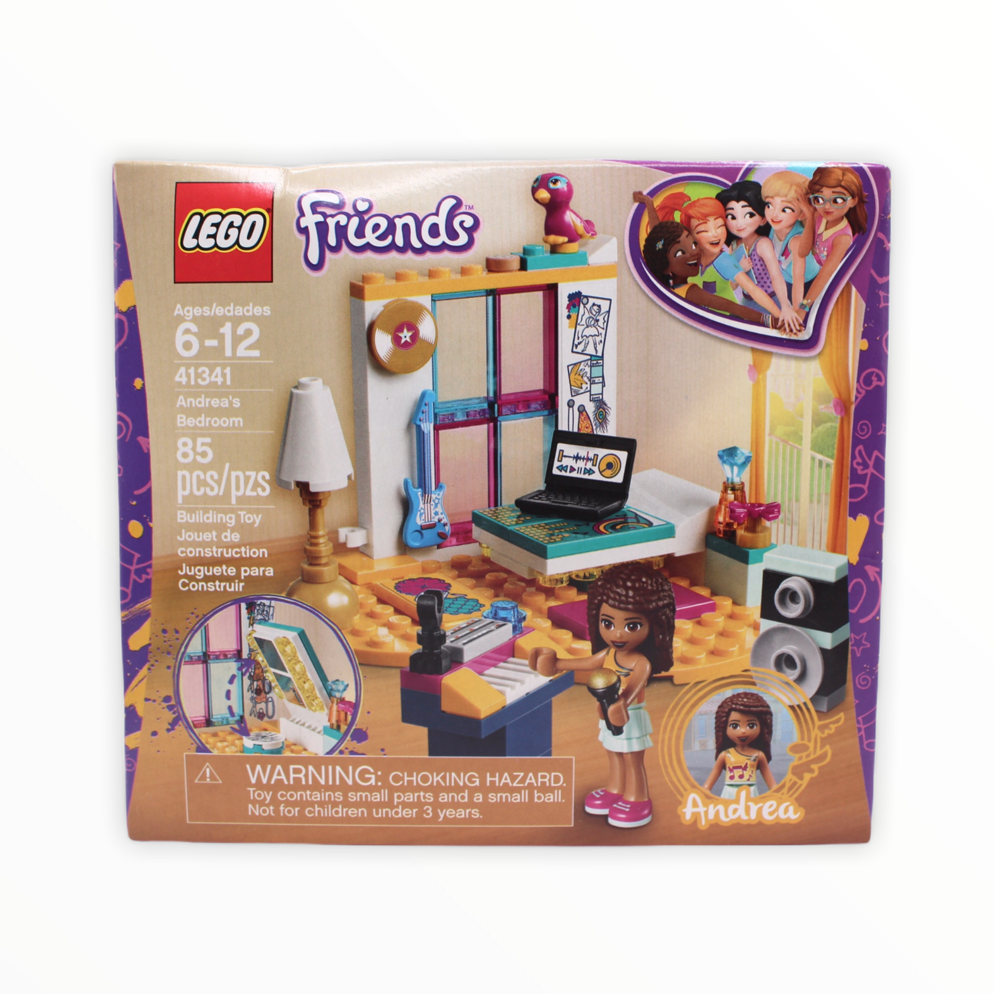 Retired Set 41341 Friends Andrea’s Bedroom