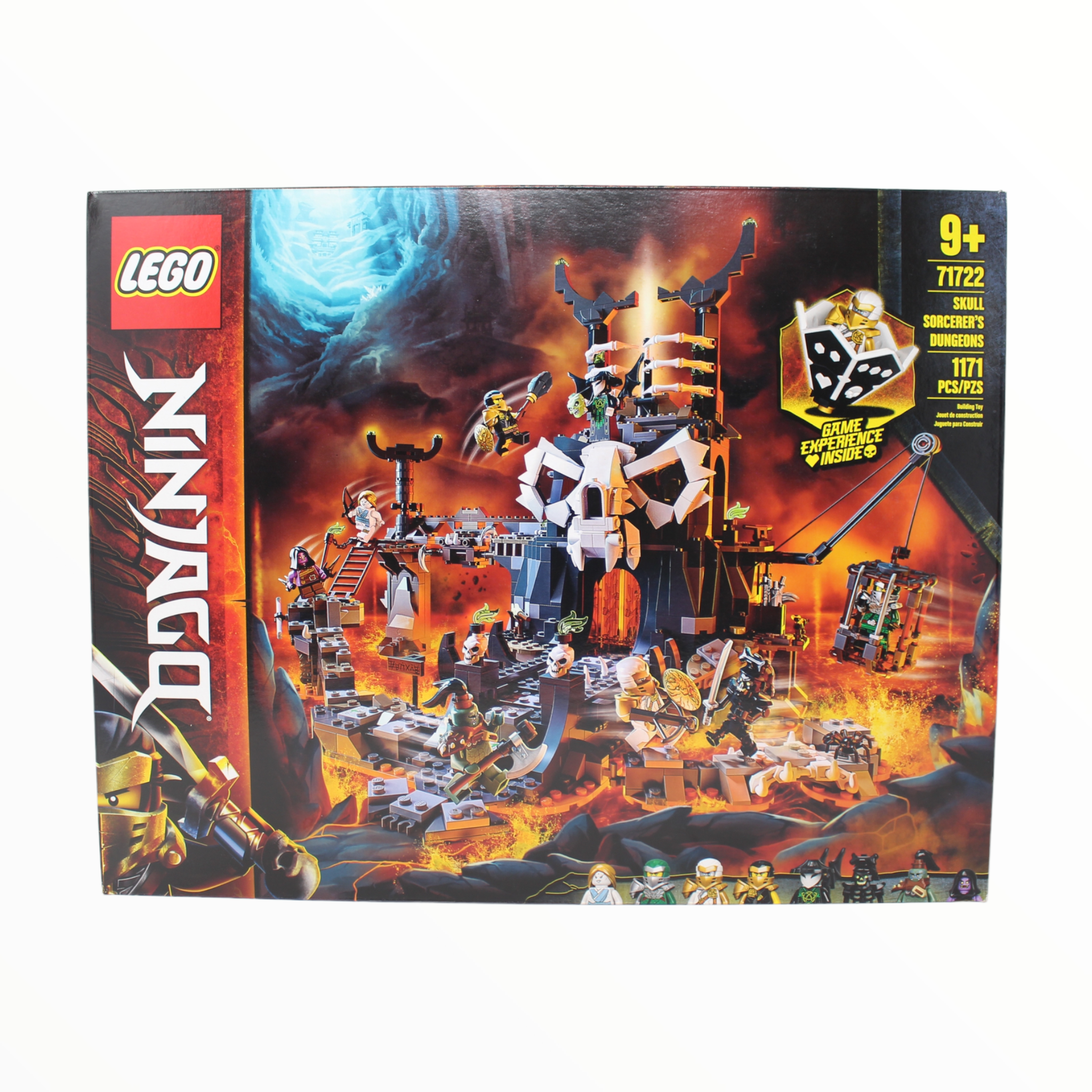 Certified Used Set 71722 Ninjago Skull Sorcerer’s Dungeons