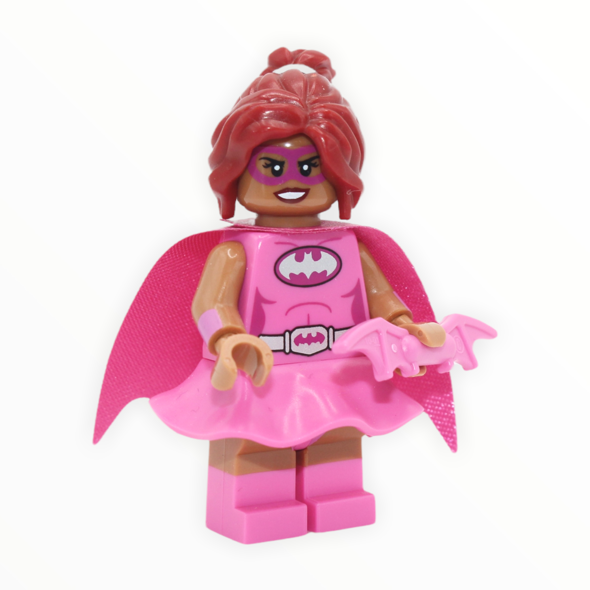 LEGO Set fig-001510 Batman, Bright Pink Suit, Bright Pink Cowl, Wings  (Fairy Batman)