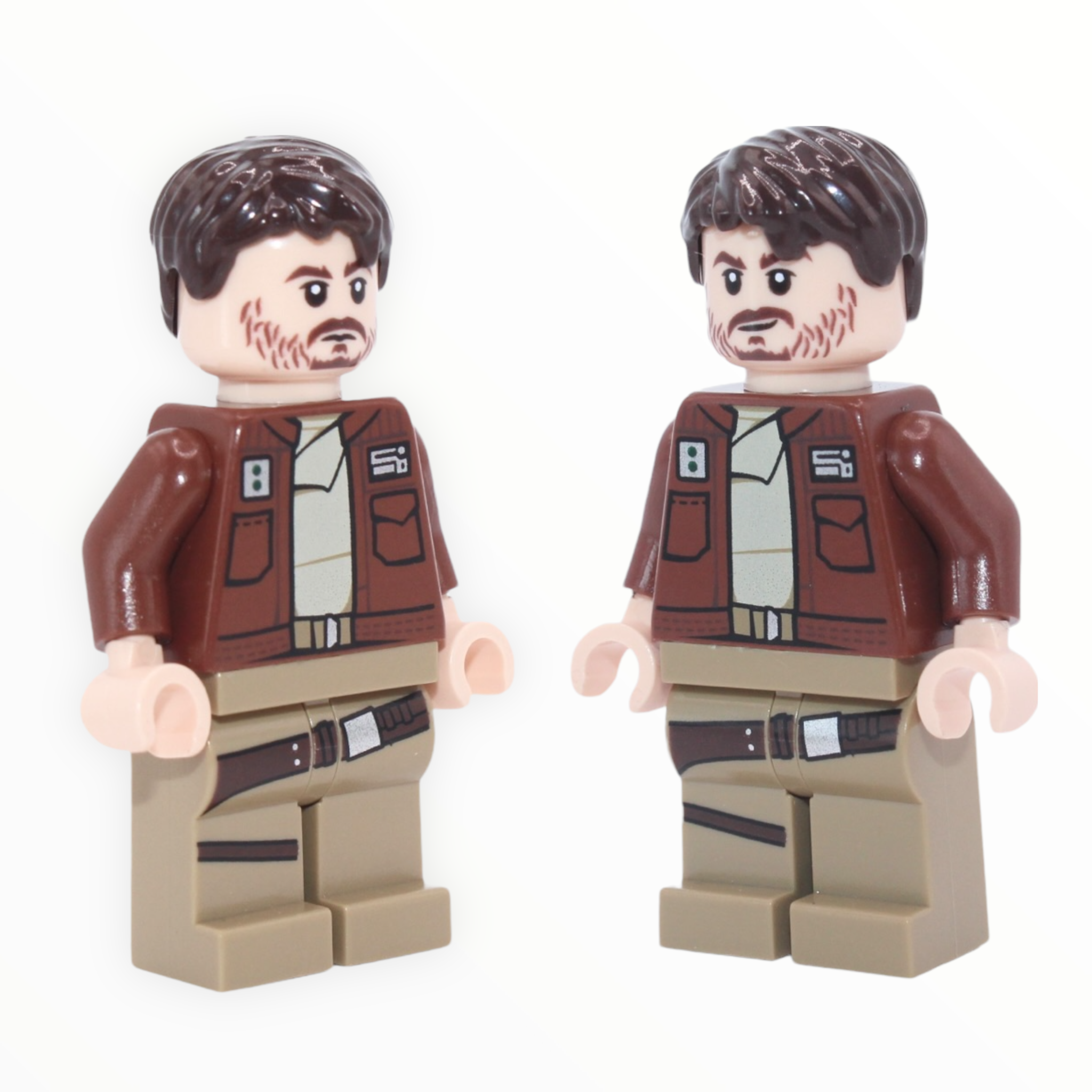 Cassian Andor (reddish brown jacket)