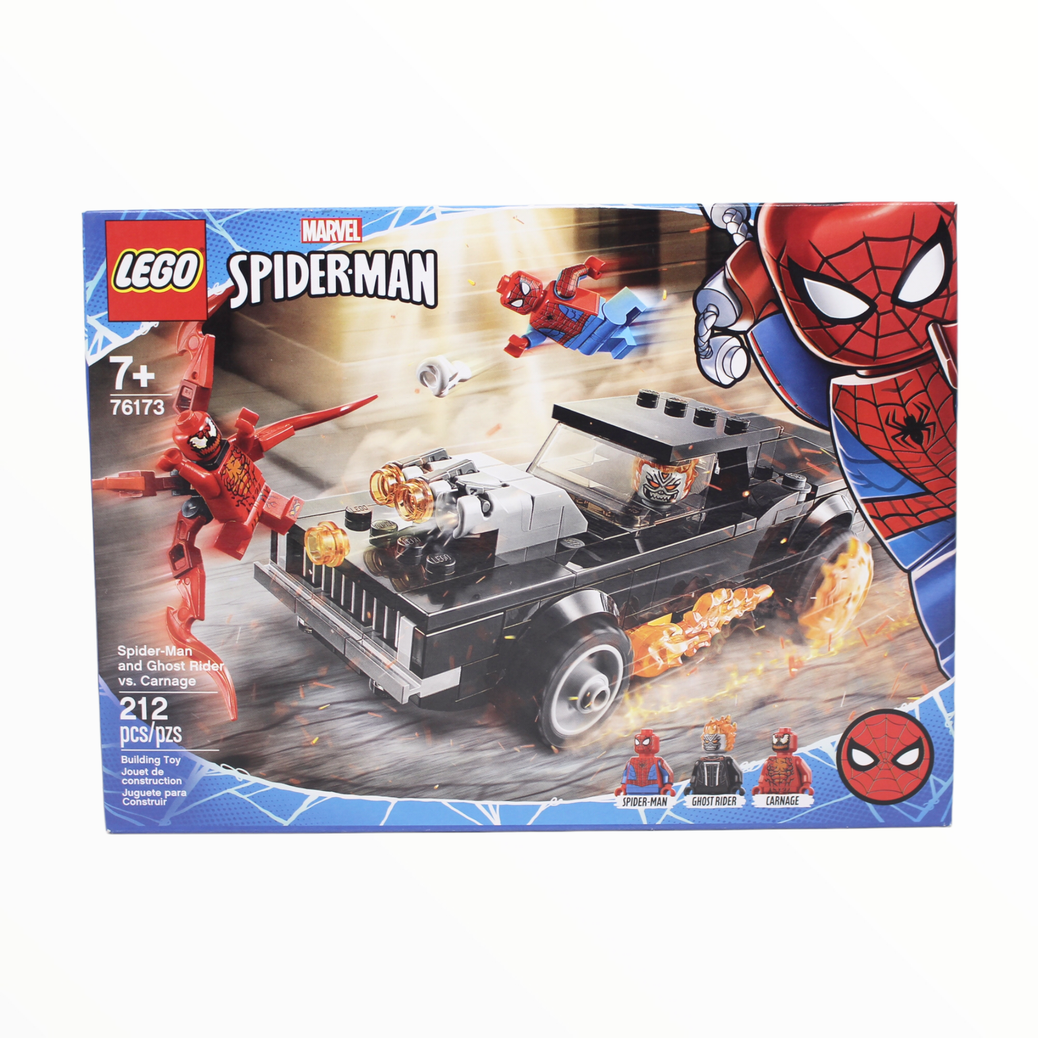 Retired Set 76173 Marvel Spider-Man and Ghost Rider vs. Carnage