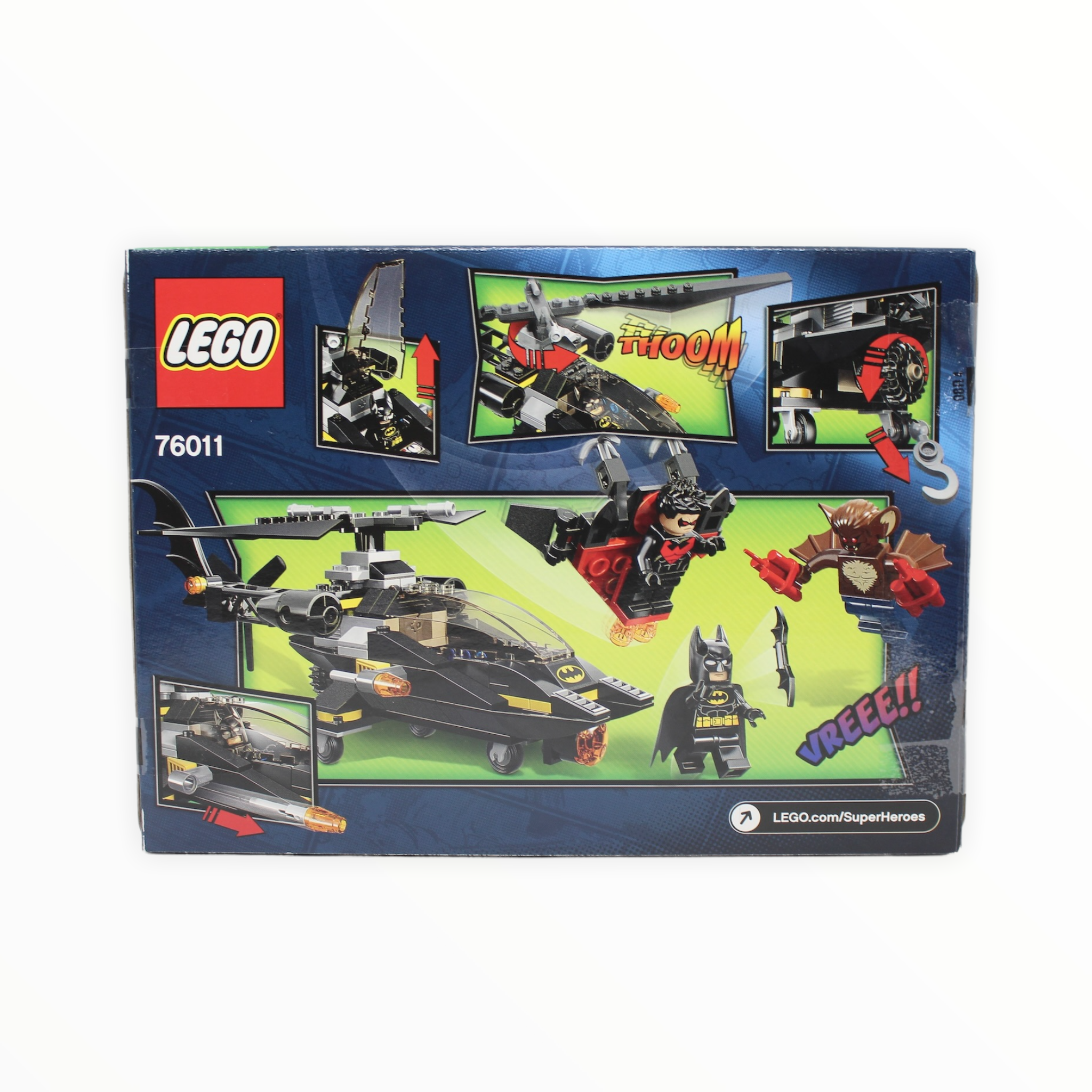 Certified Used Set 76011 DC Super Heroes Batman: Man-Bat Attack
