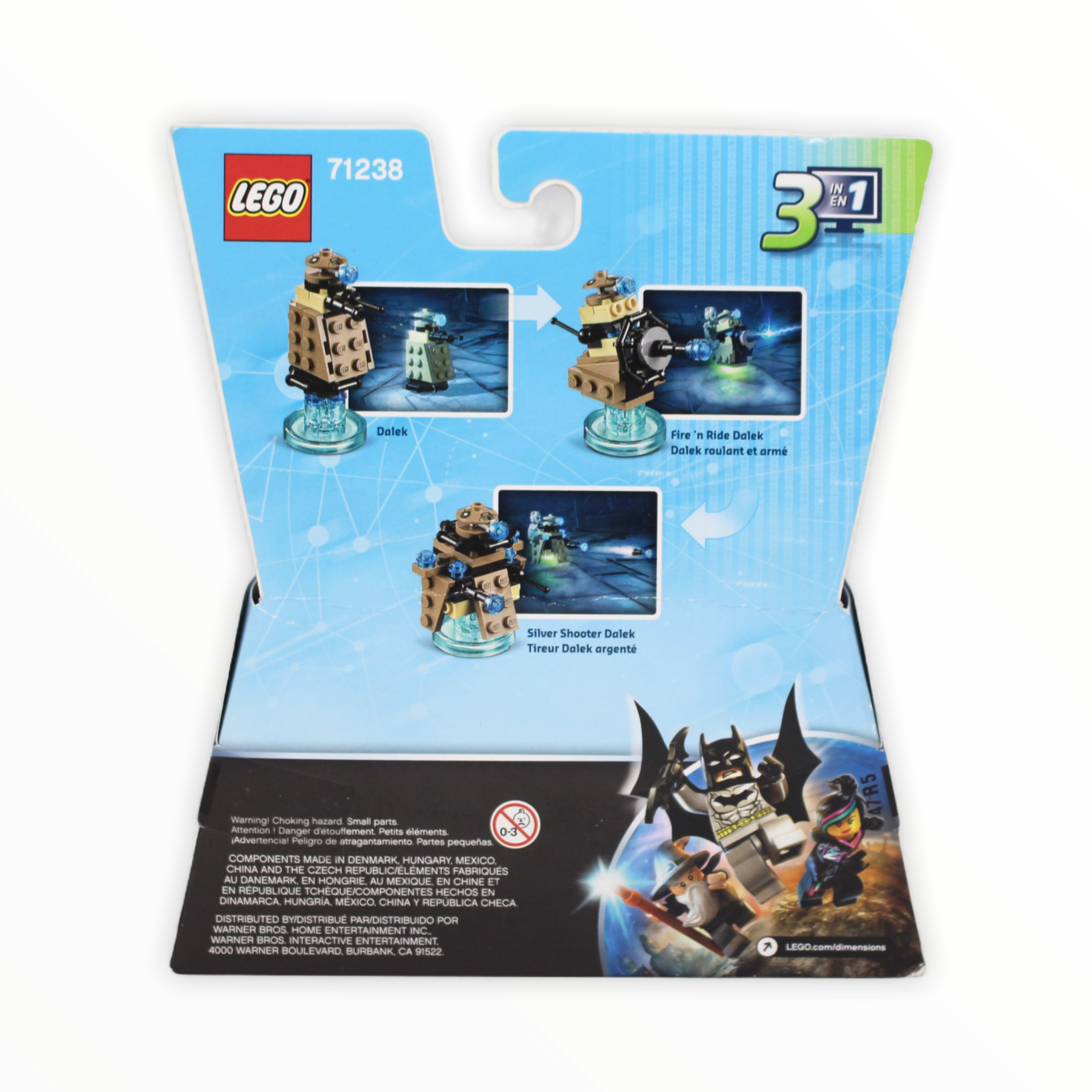 Retired Set 71238 Dimensions Fun Pack - Doctor Who (Cyberman and Dalek)