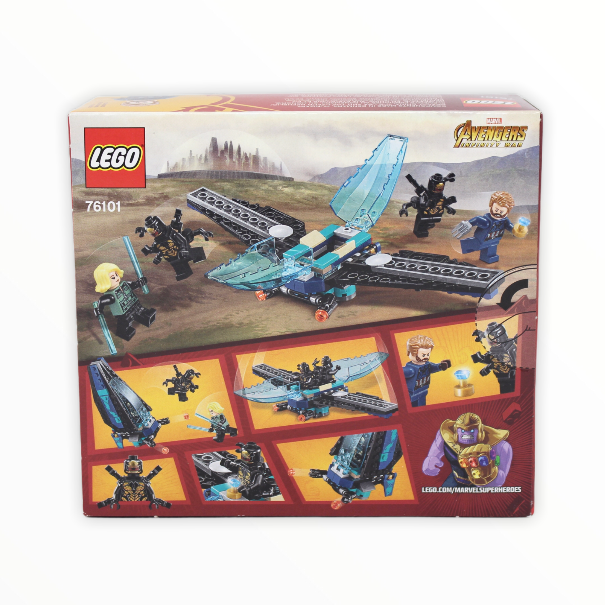Retired Set 76101 Marvel Super Heroes Outrider Dropship Attack