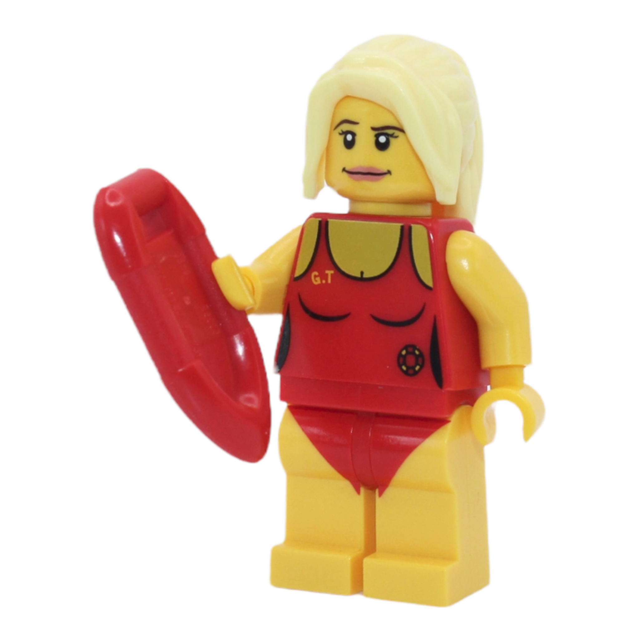 Lego 2024 lifeguard minifigure