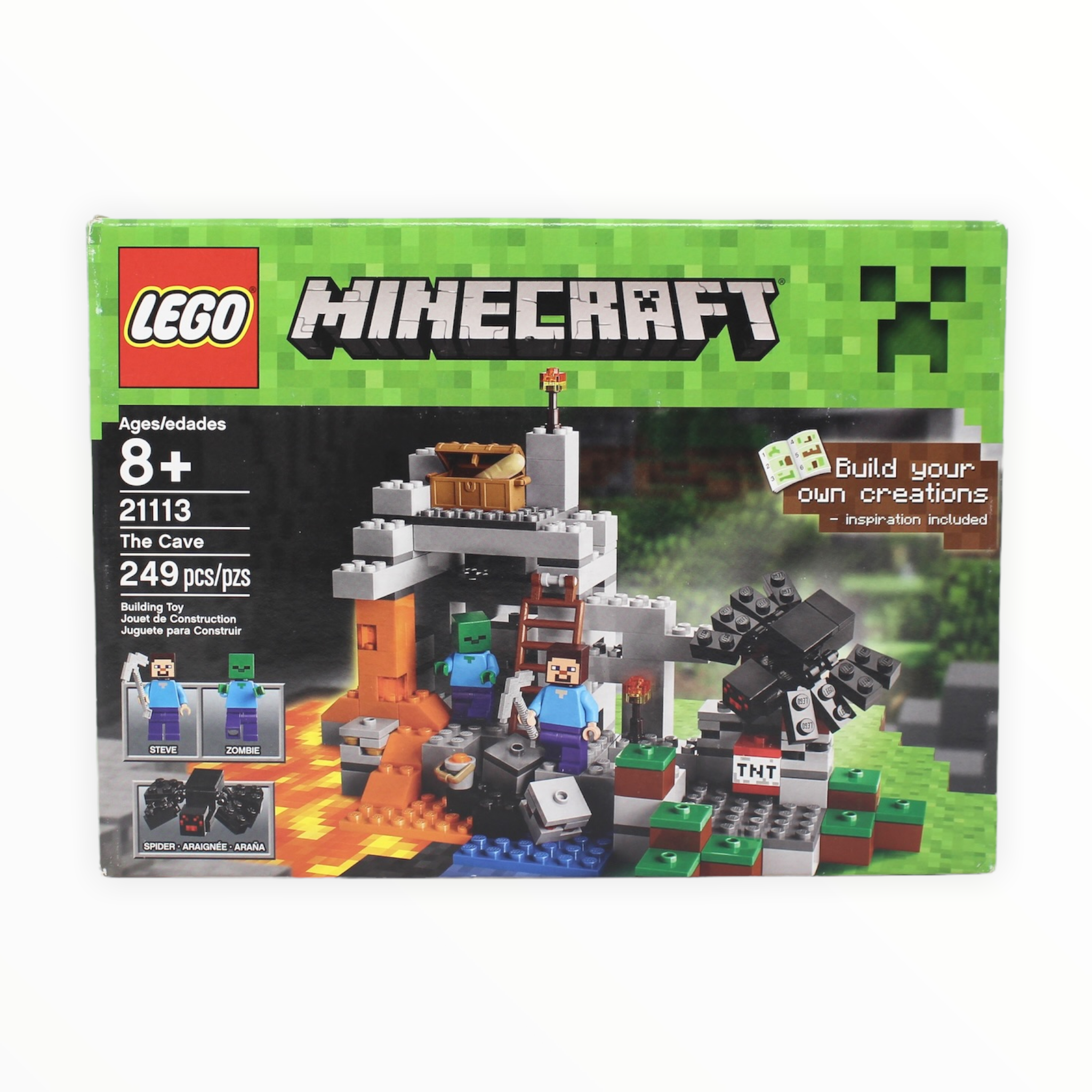Certified Used Set 21113 Minecraft The Cave