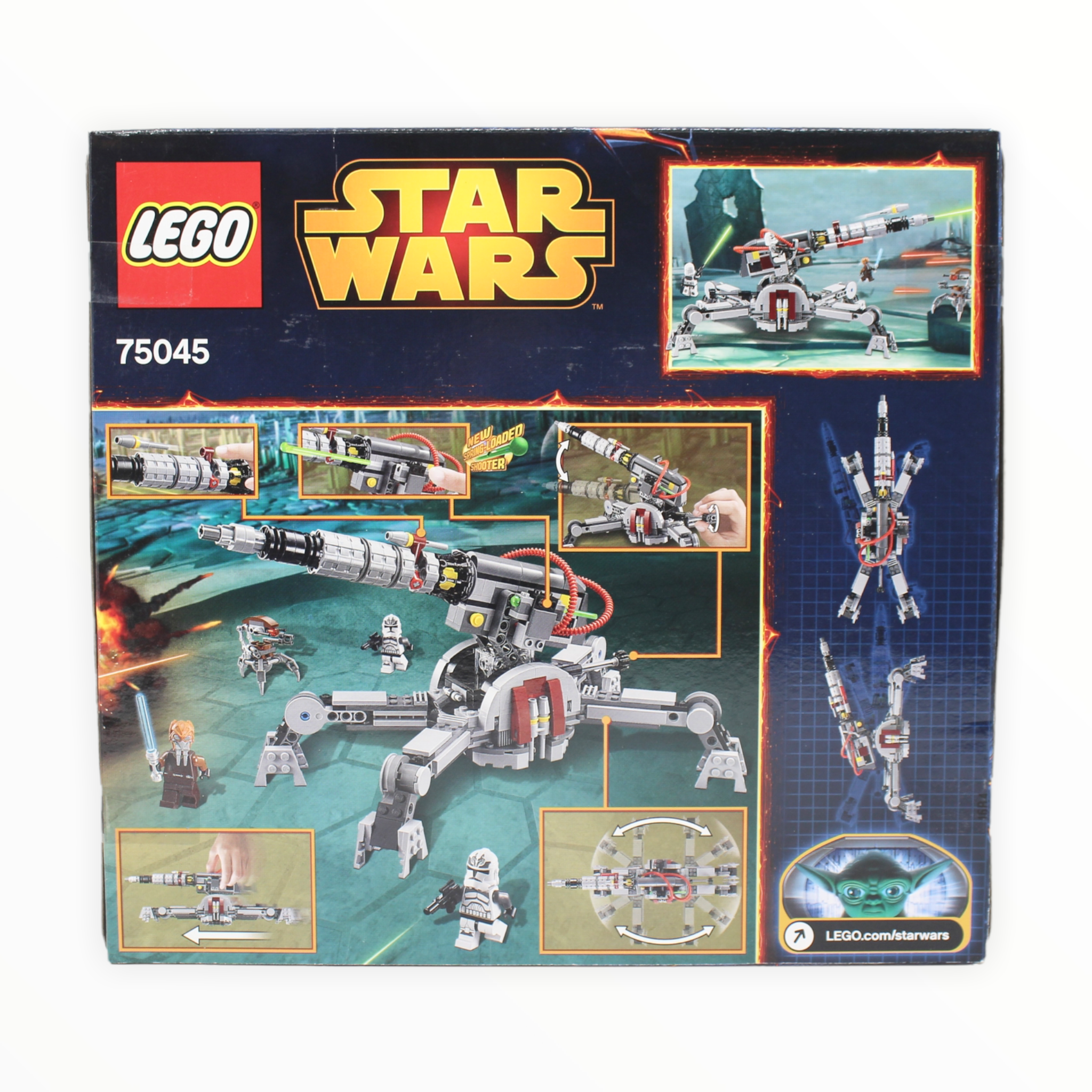 Retired Set 75045 Star Wars Republic AV-7 Anti-Vehicle Cannon