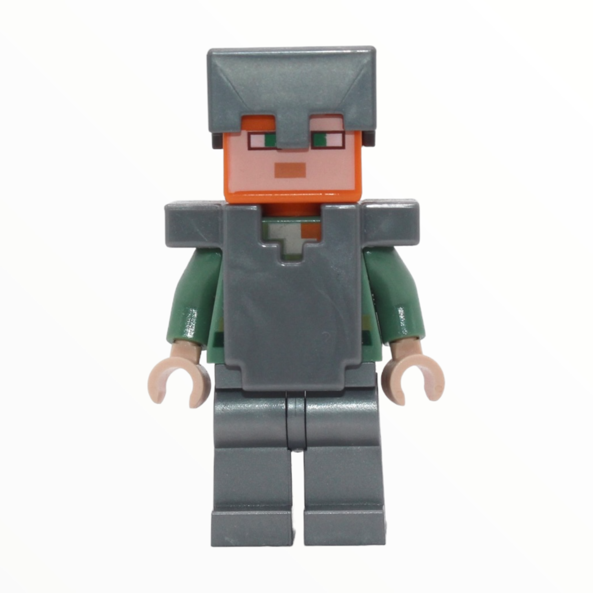Minecraft Alex (silver helmet, armor, legs)