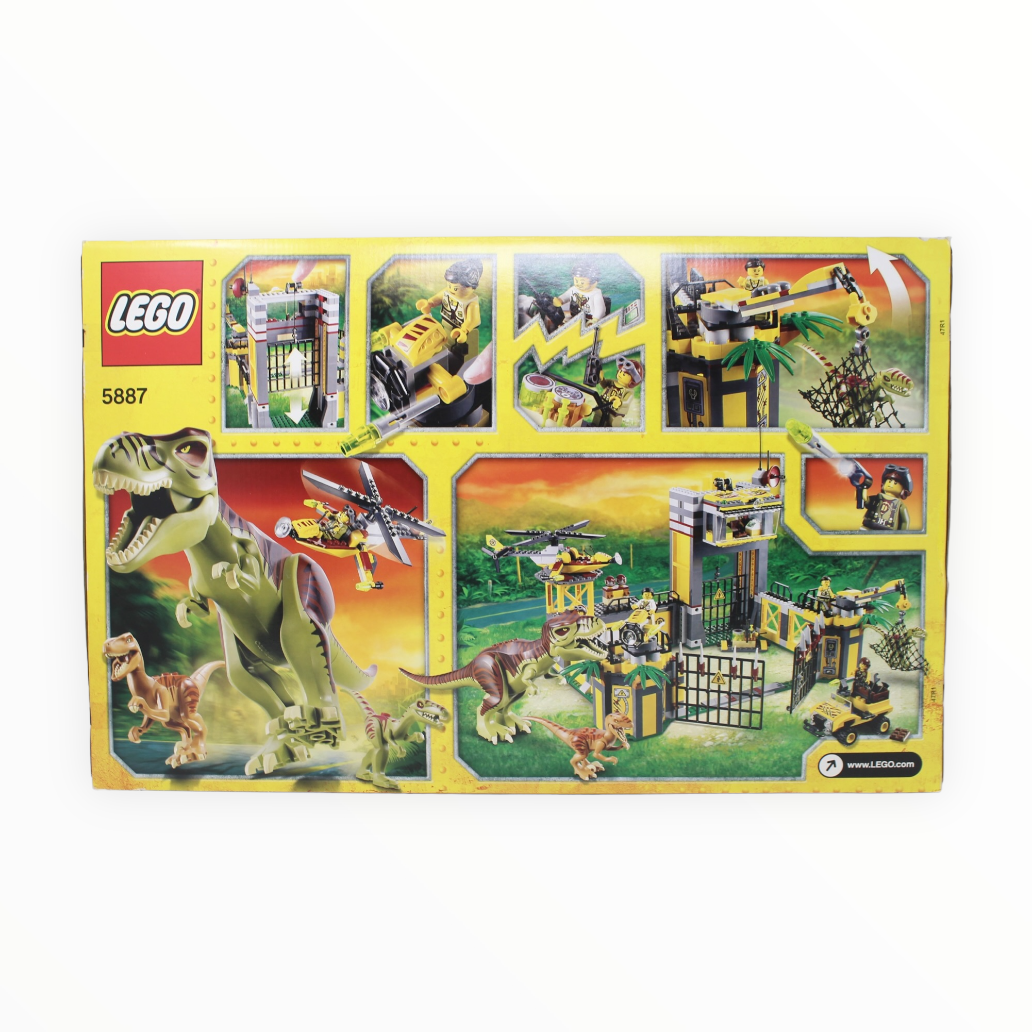Retired Set 5887 Dino Defense HQ