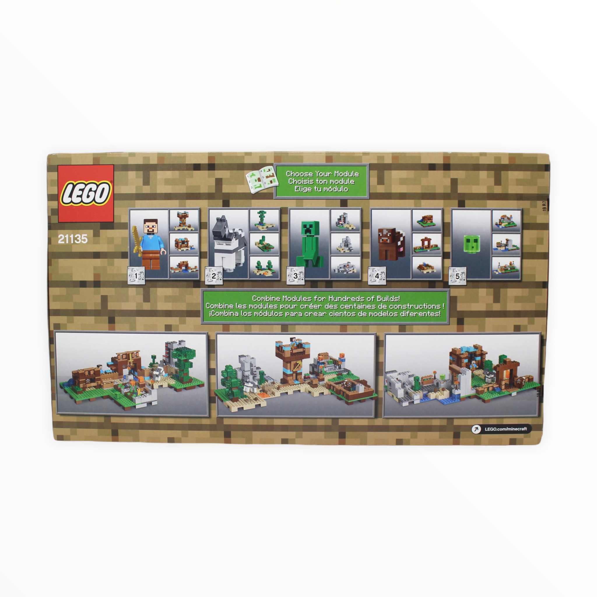 Retired Set 21135 Minecraft The Crafting Box 2.0