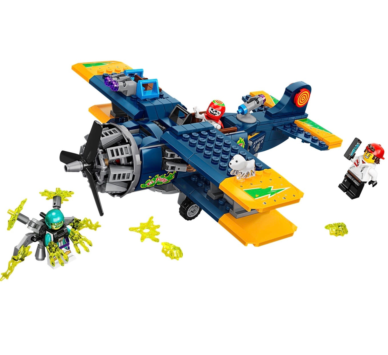 Retired Set 70429 Hidden Side El Fuego’s Stunt Plane