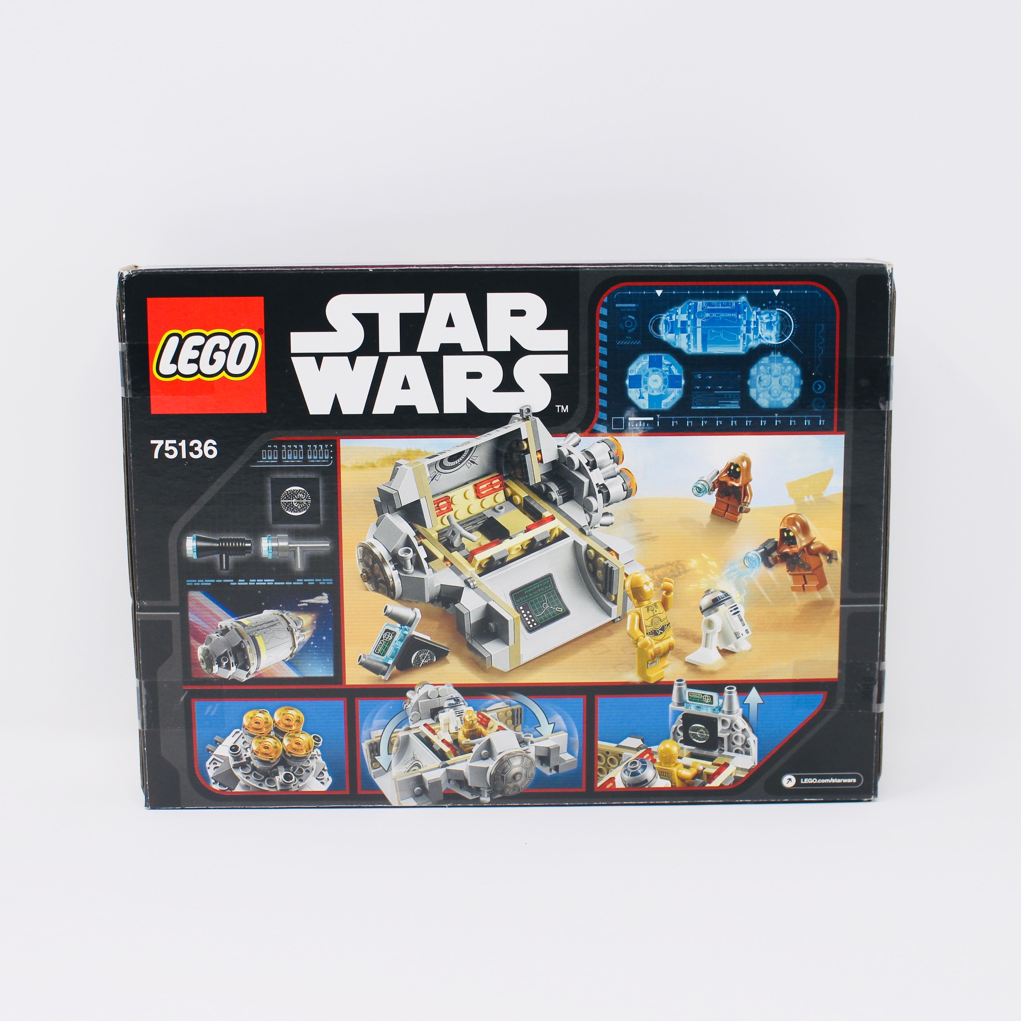 Retired Set 75136 Star Wars Droid Escape Pod