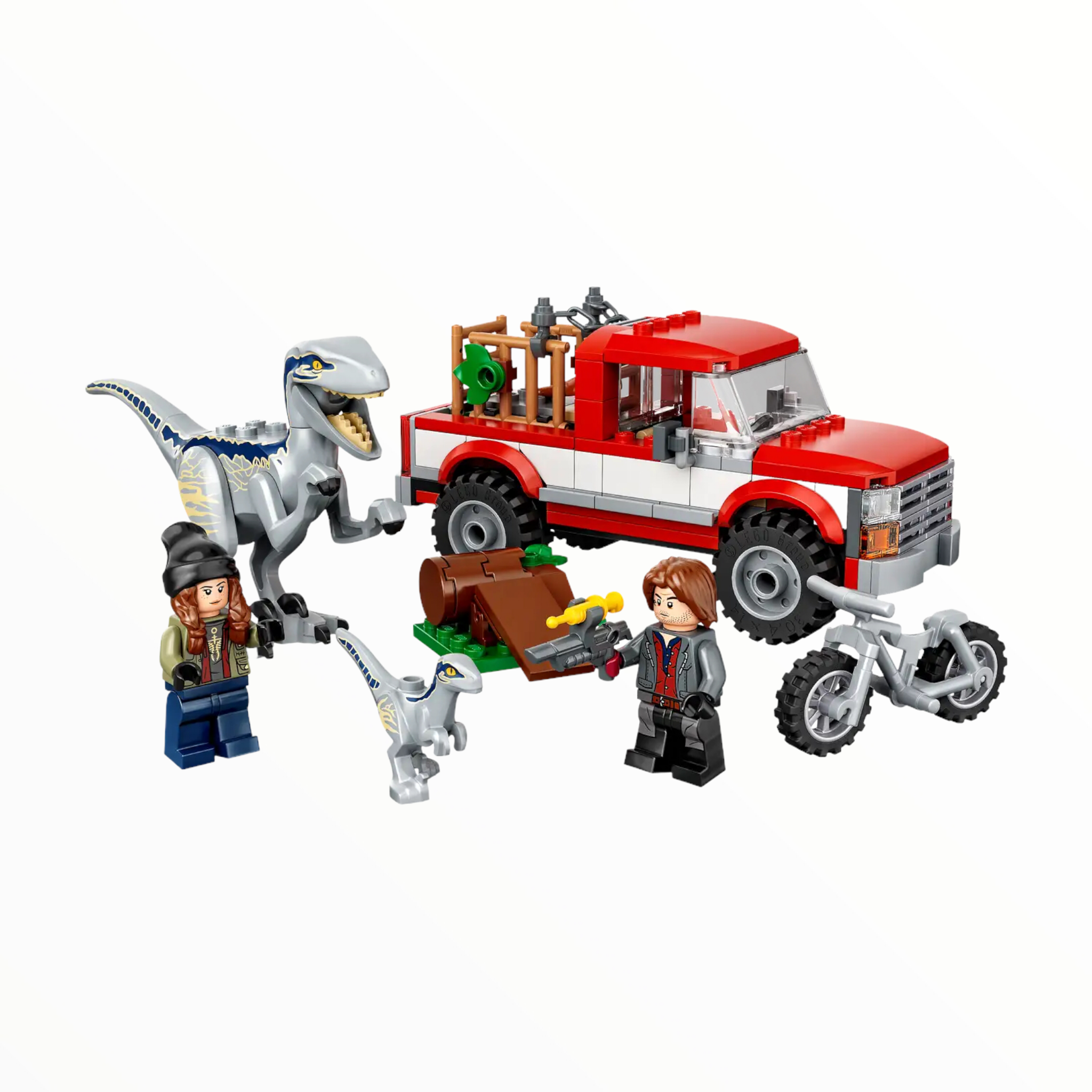 Retired Set 76946 Jurassic World Blue & Beta Velociraptor Capture