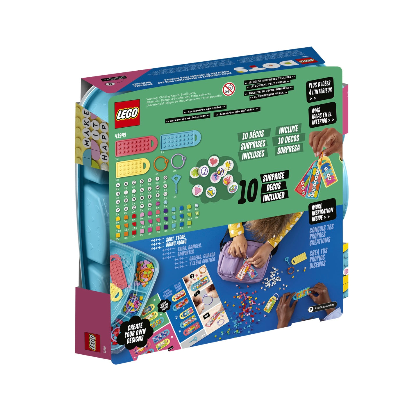 41949 DOTS Bag Tags Mega Pack - Messaging