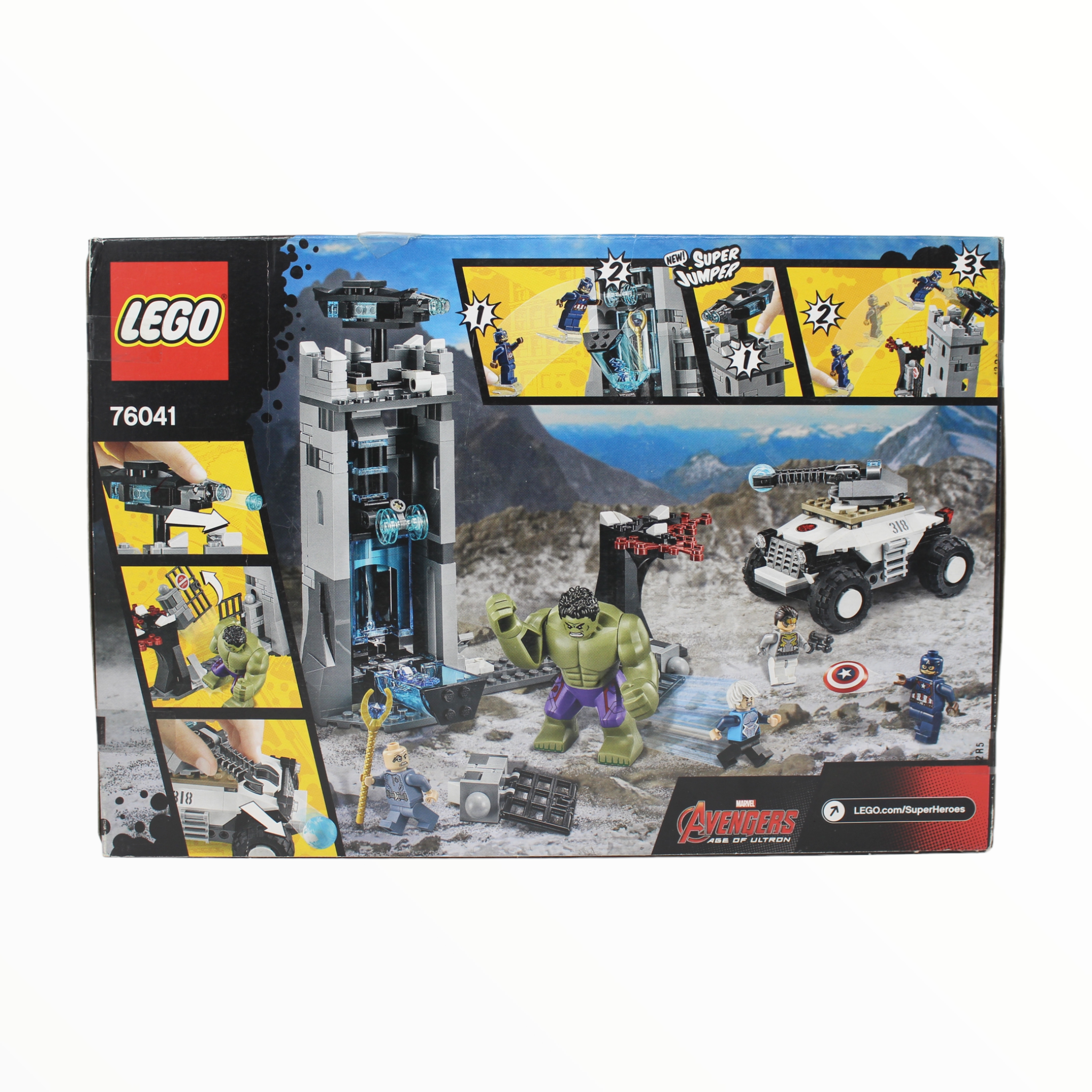 Retired Set 76041 Marvel Super Heroes The Hydra Fortress Smash