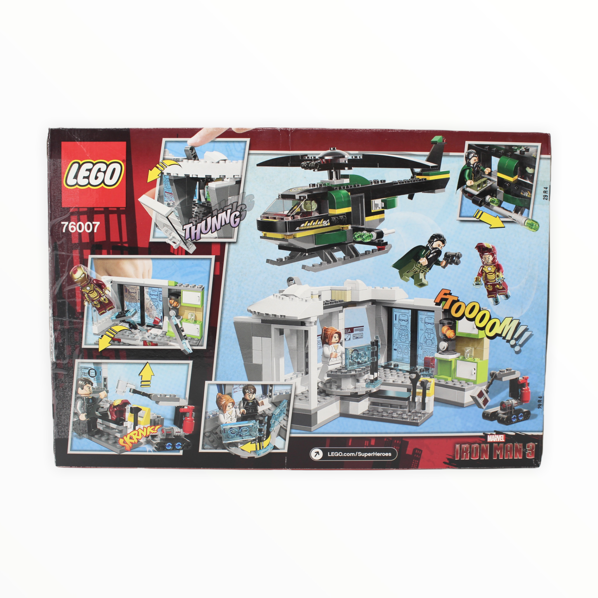 Certified Used Set 76007 Marvel Super Heroes Iron Man: Malibu Mansion Attack