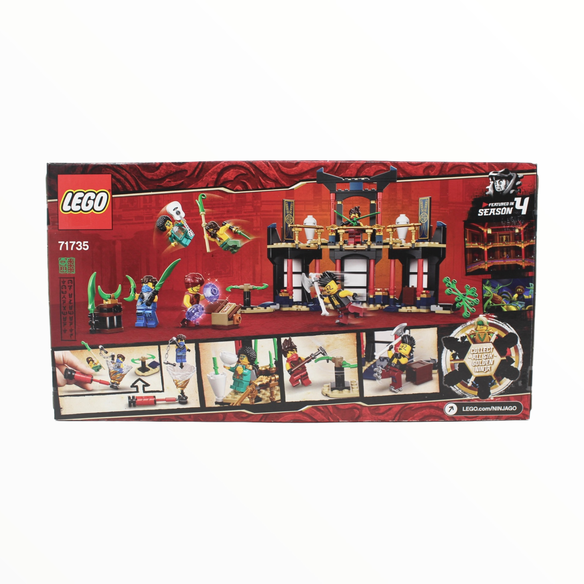 Retired Set 71735 Ninjago Tournament of Elements