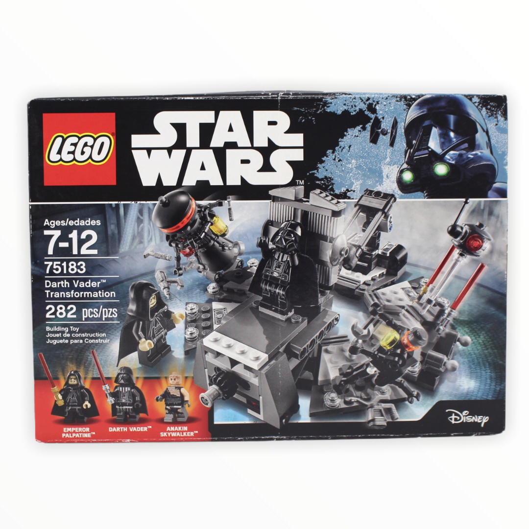 Retired Set 75183 Star Wars Darth Vader Transformation
