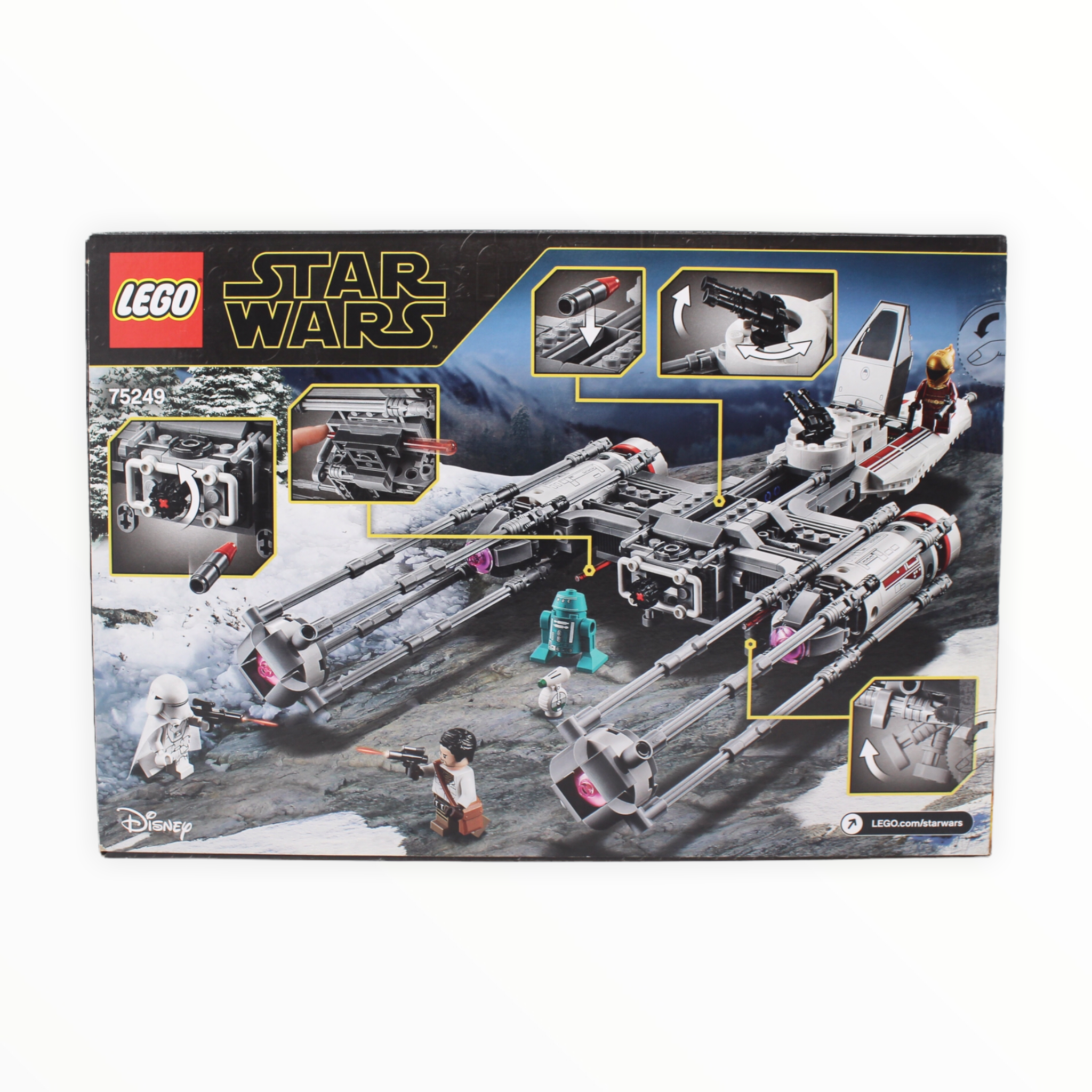 Certified Used Set 75249 Star Wars Resistance Y-Wing Starfighter