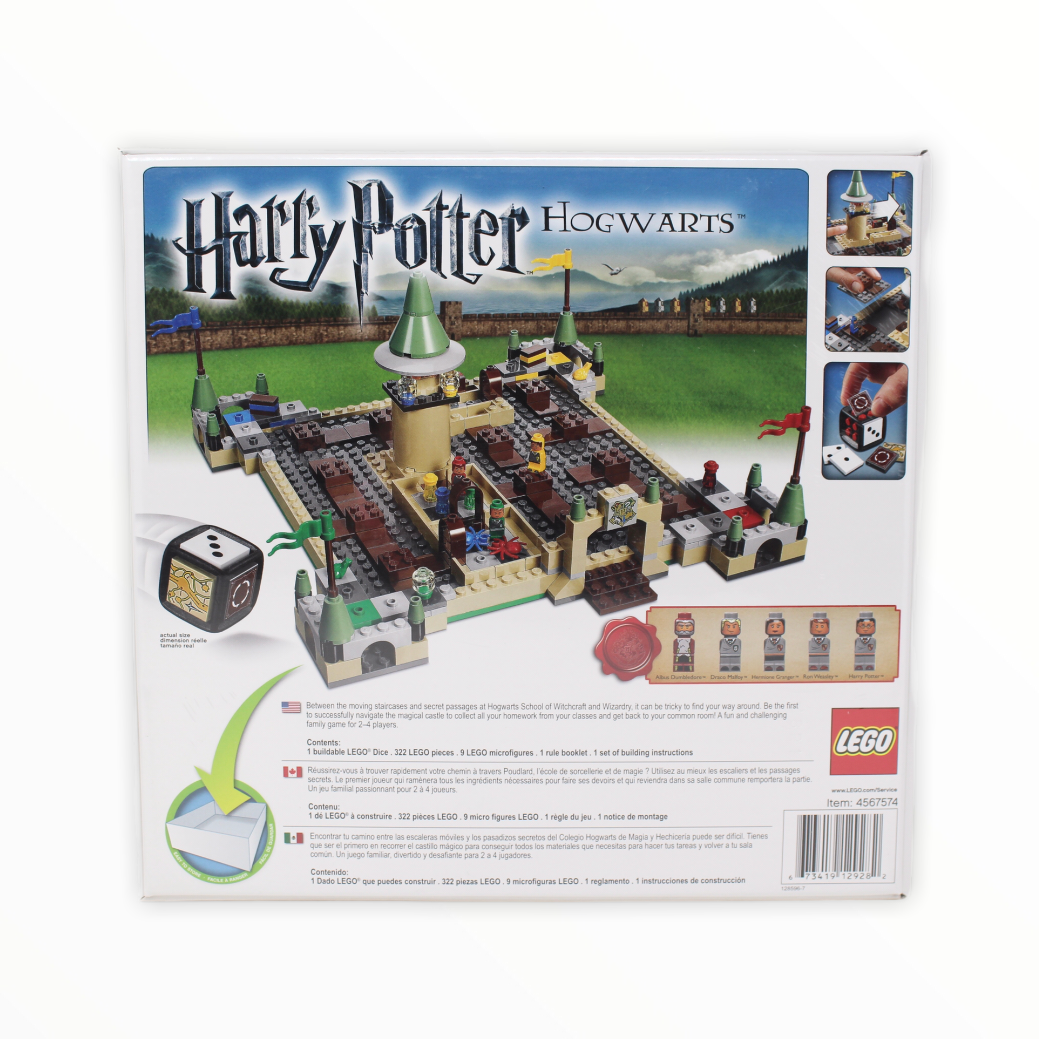 Retired Set 3862 Harry Potter Hogwarts