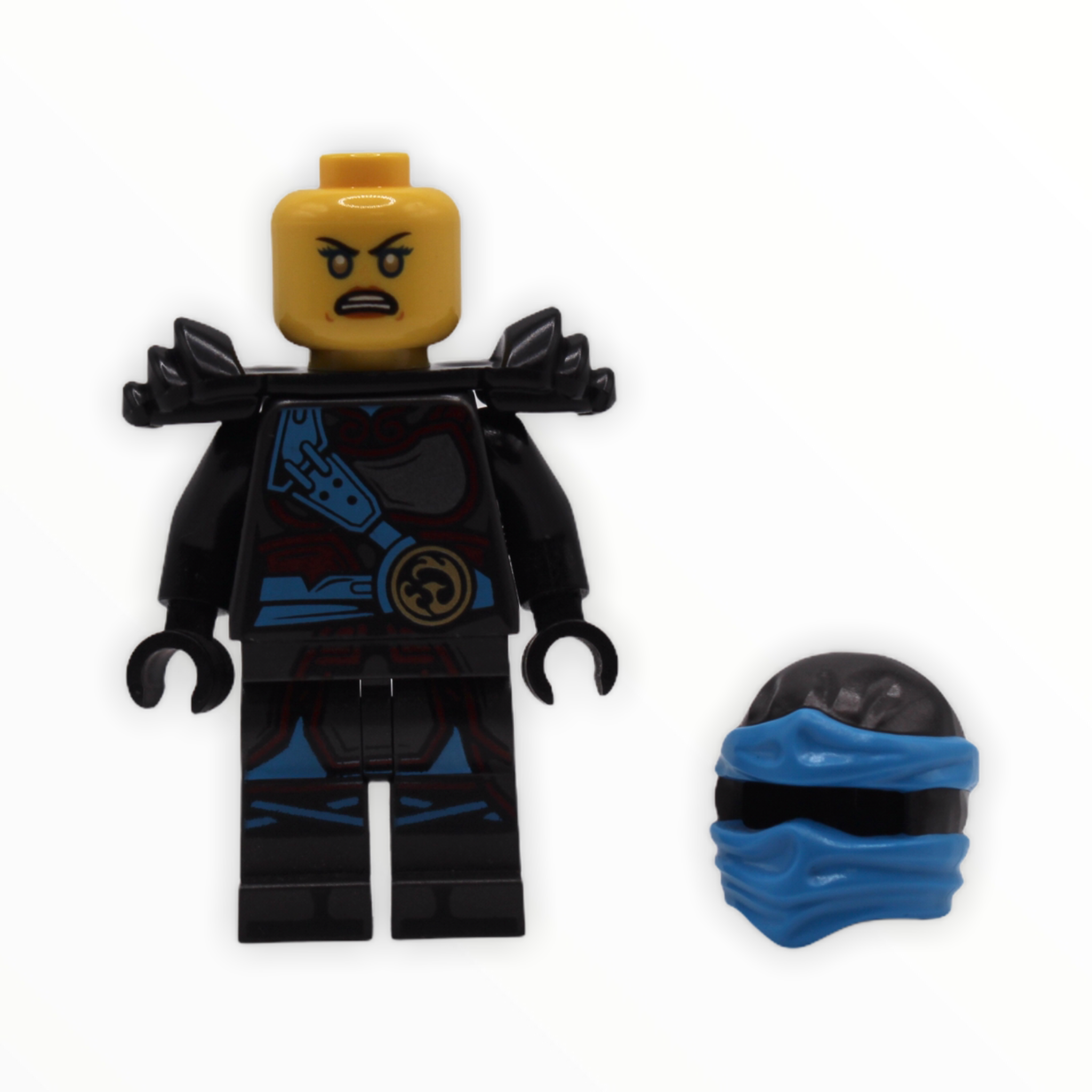 Nya (Hands of Time, dual sided head, black armor)