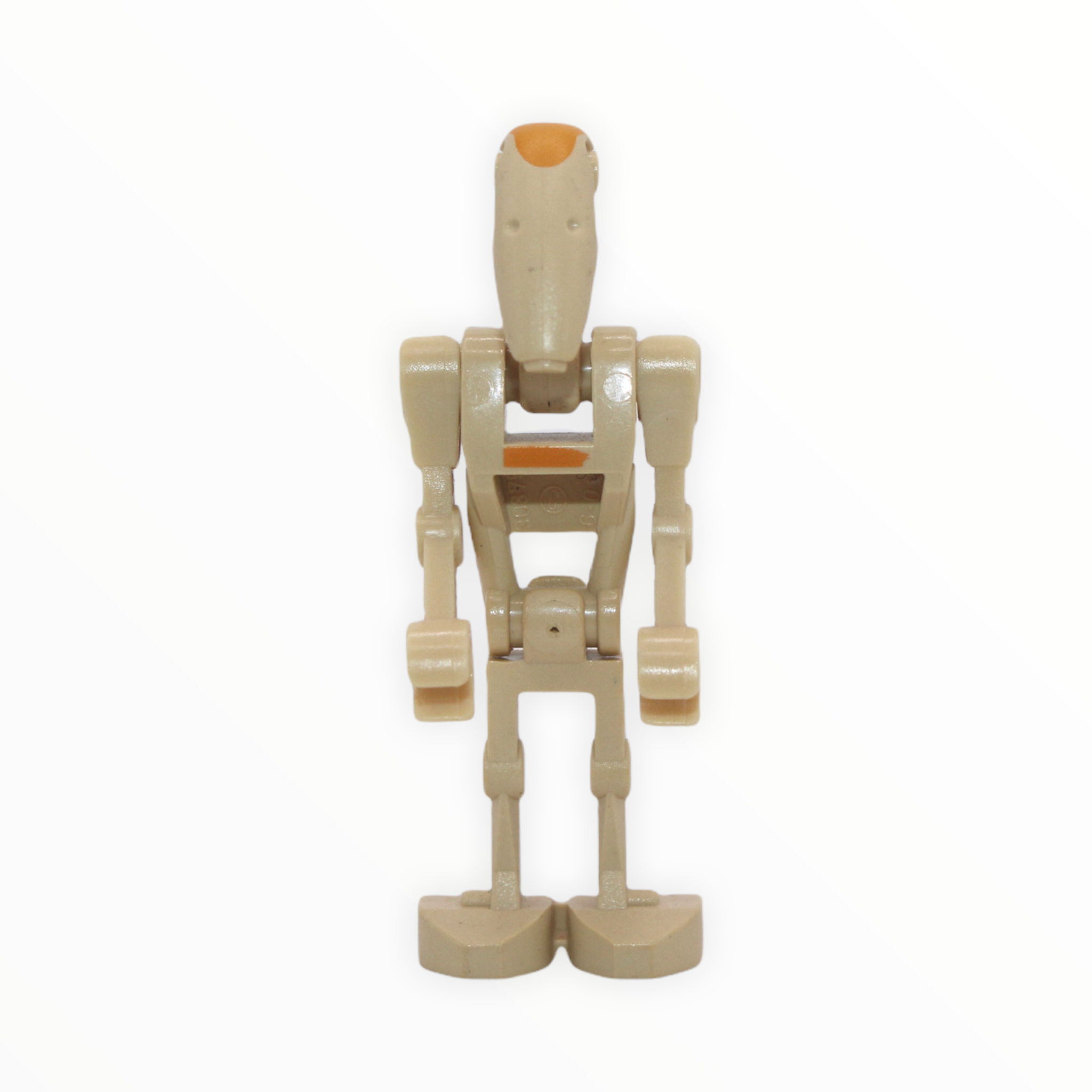 Battle Droid Commander (yellow dot on head, stripe on torso, 2000)