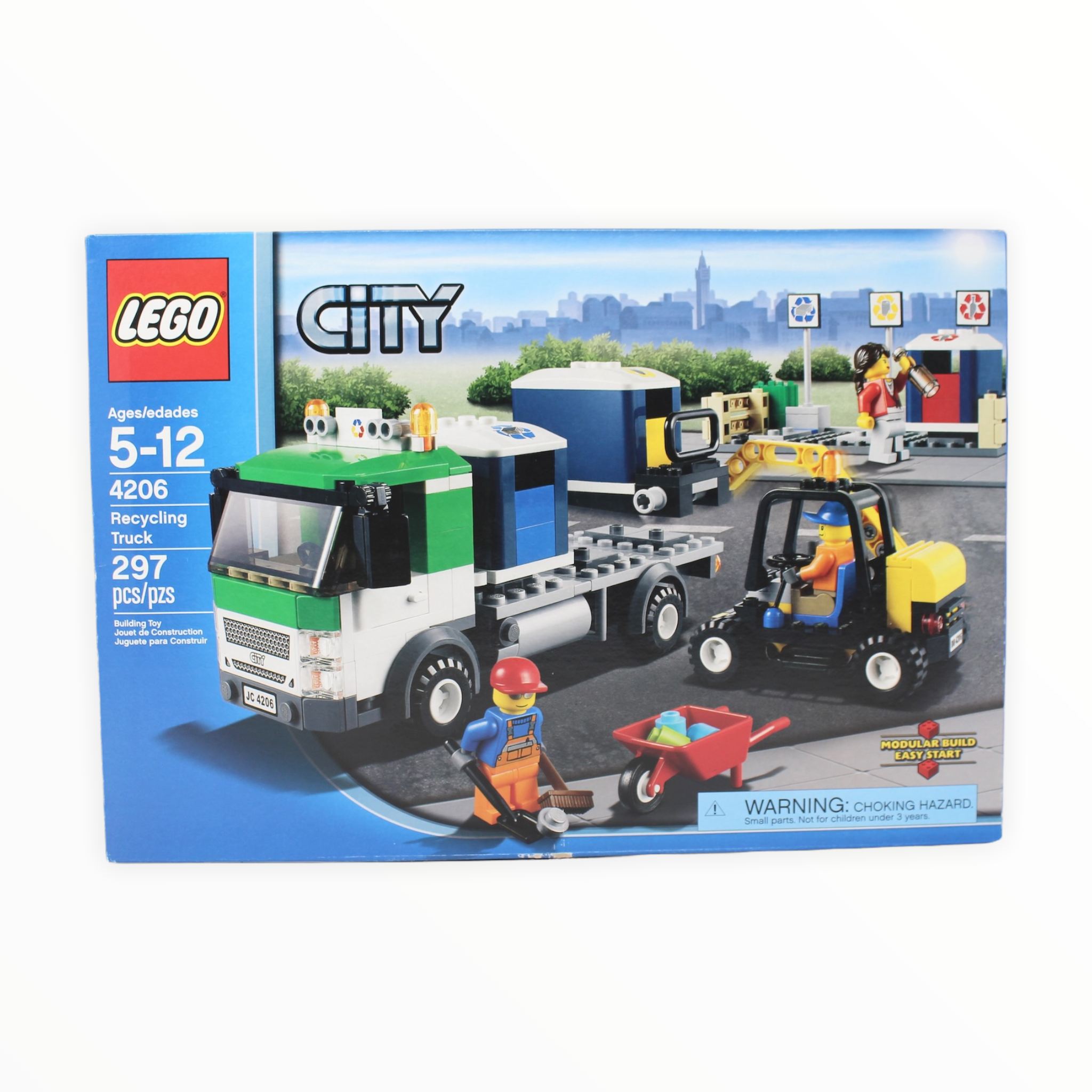 Retired Set 4206 City Recycling Truck