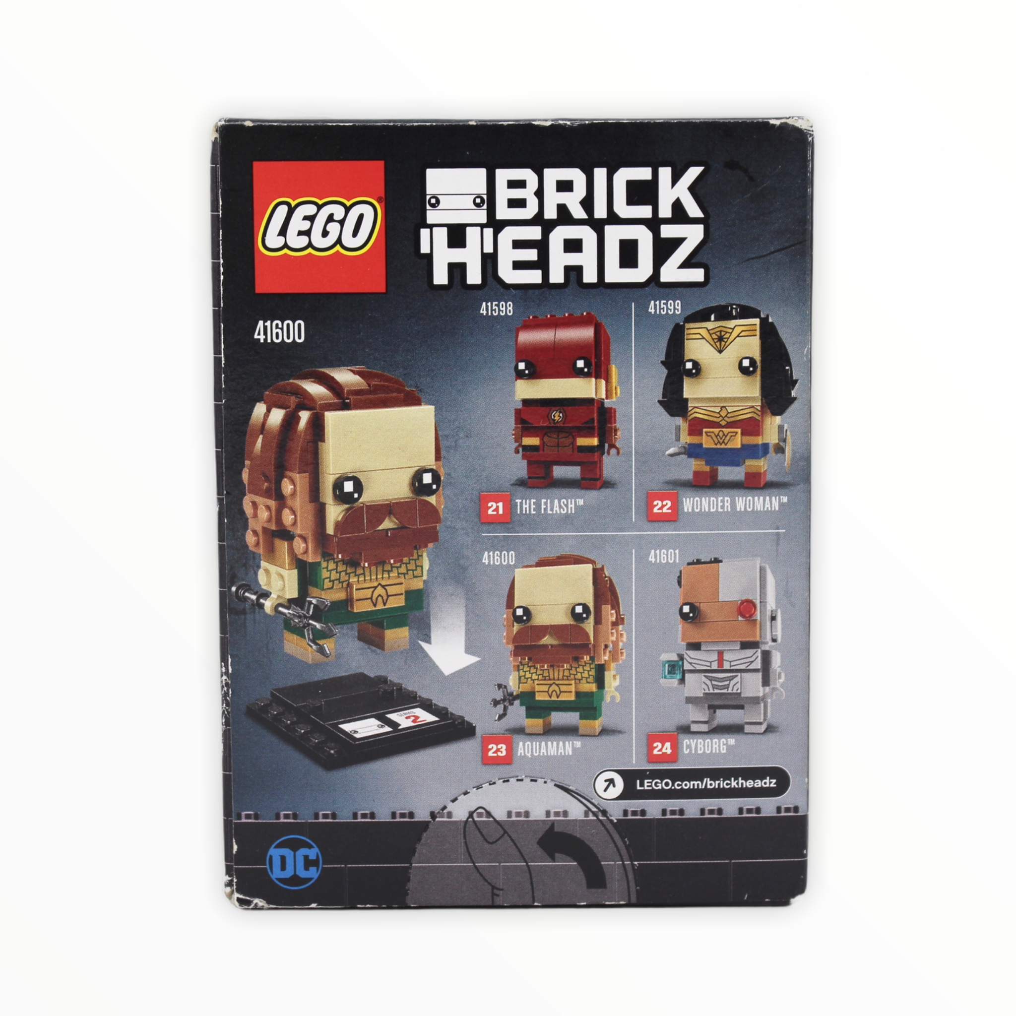 Retired Set 41600 DC BrickHeadz Aquaman