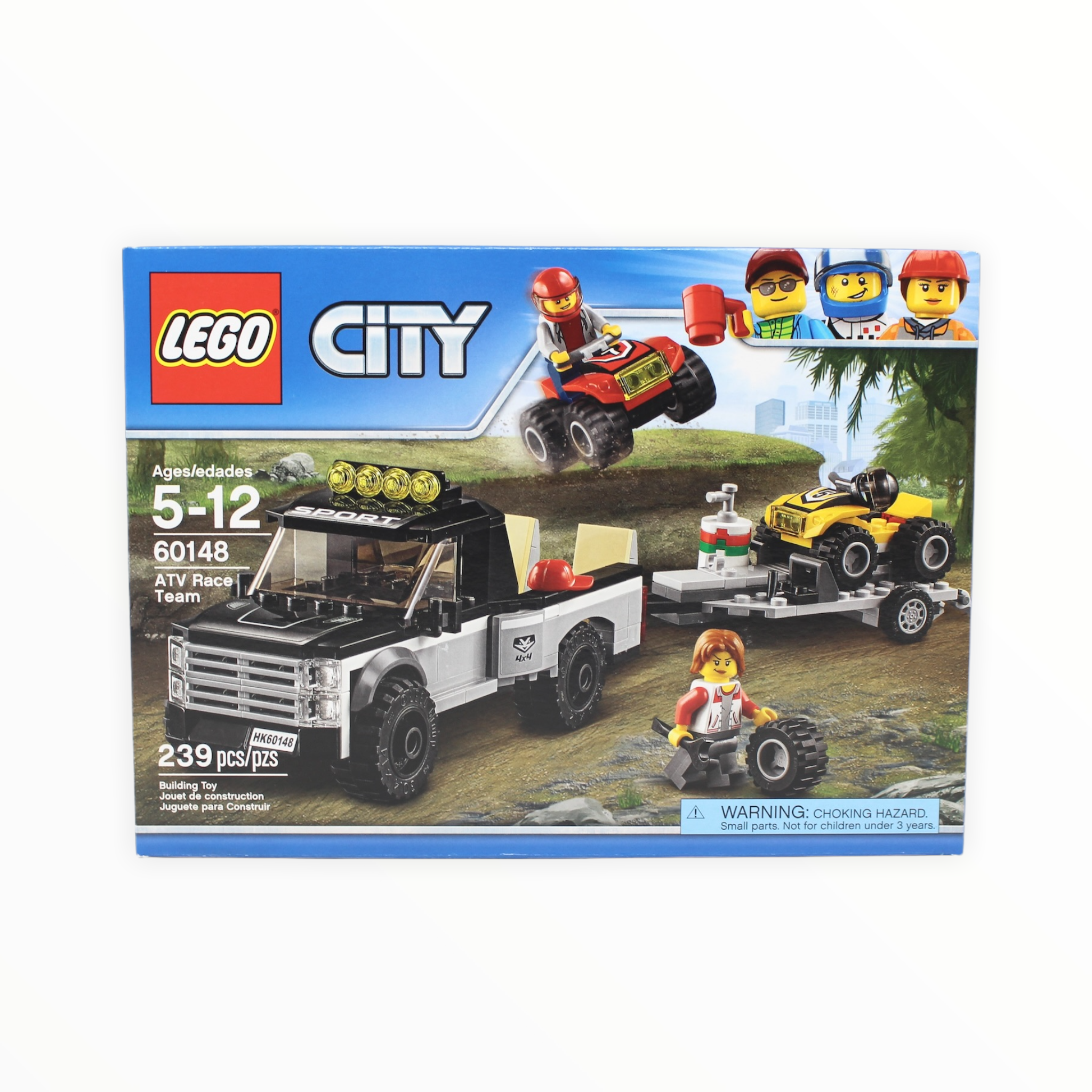 Retired Set 60148 City ATV Race Team