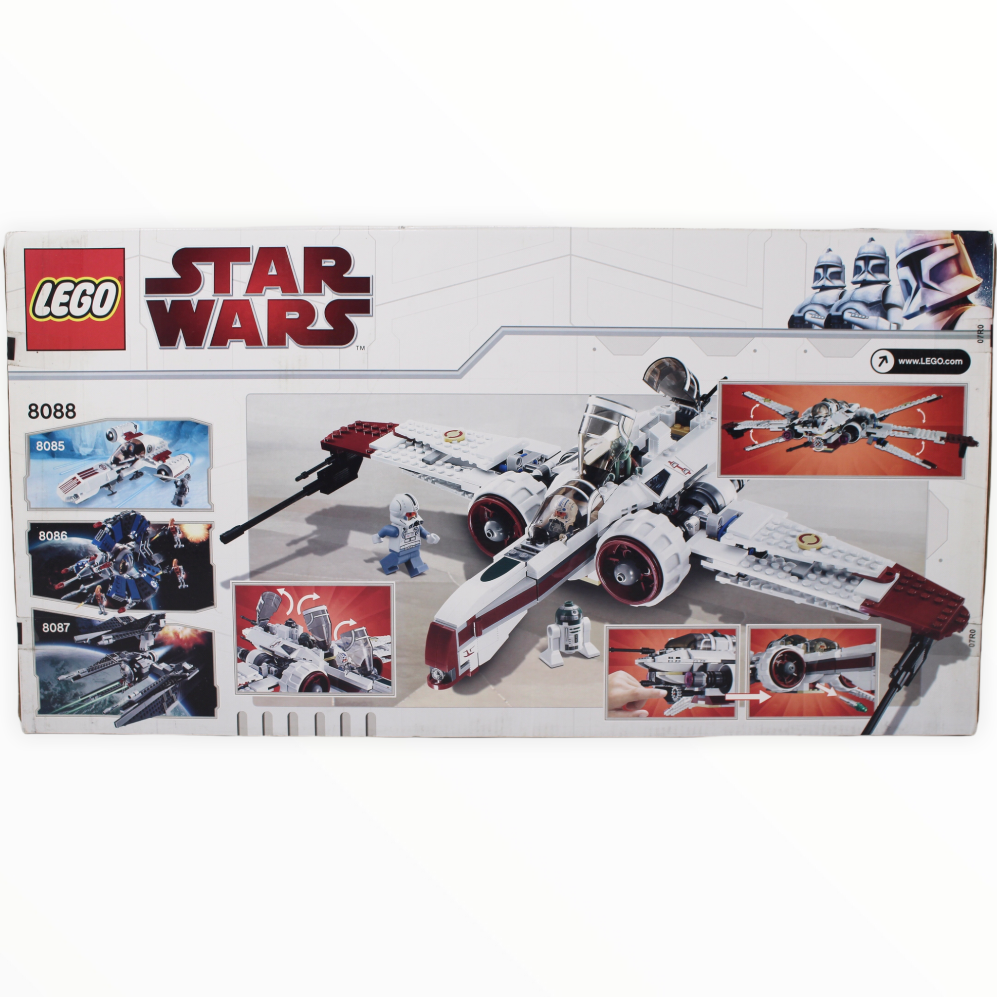Retired Set 8088 Star Wars ARC-170 Starfighter