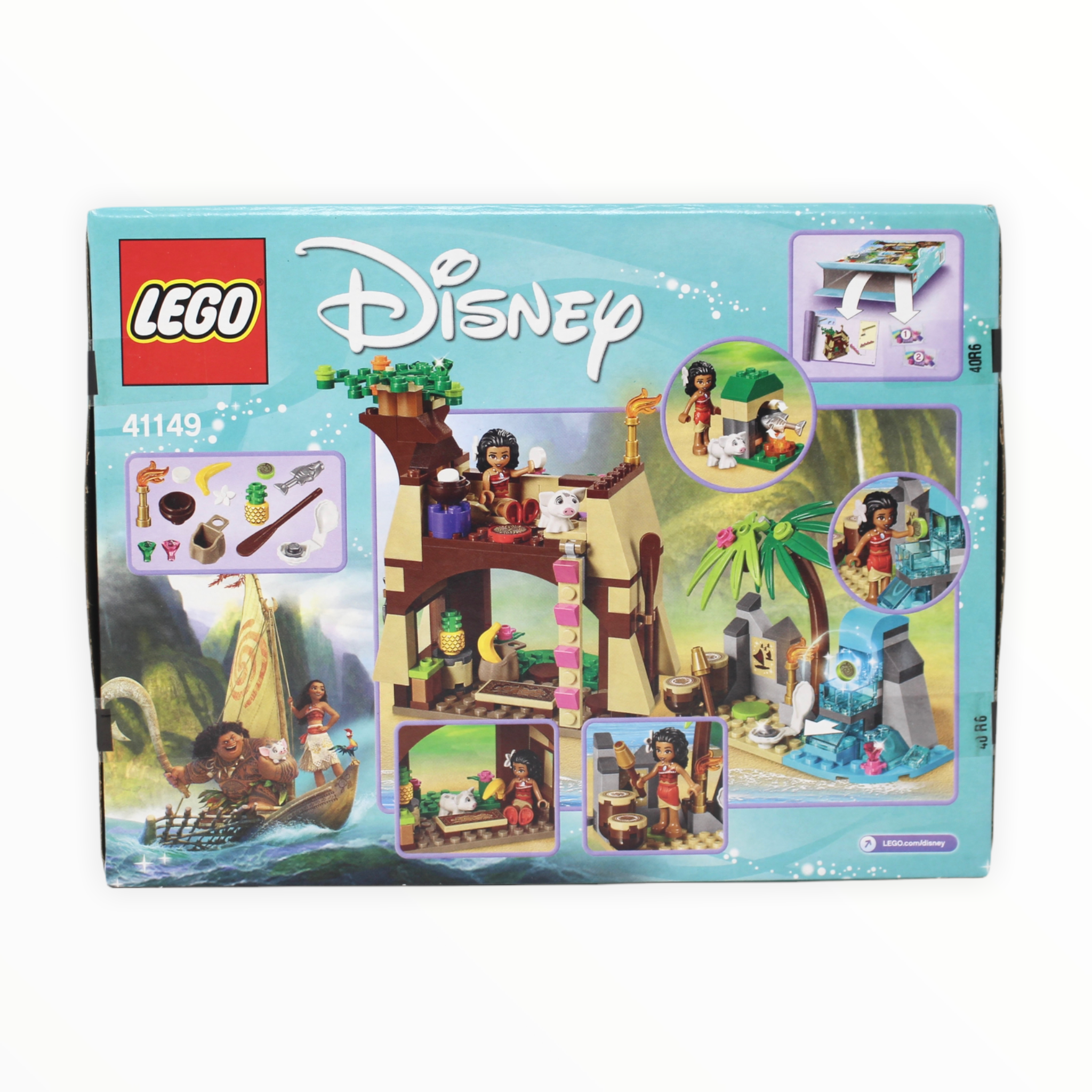 Retired Set 41149 Disney Moana’s Island Adventure