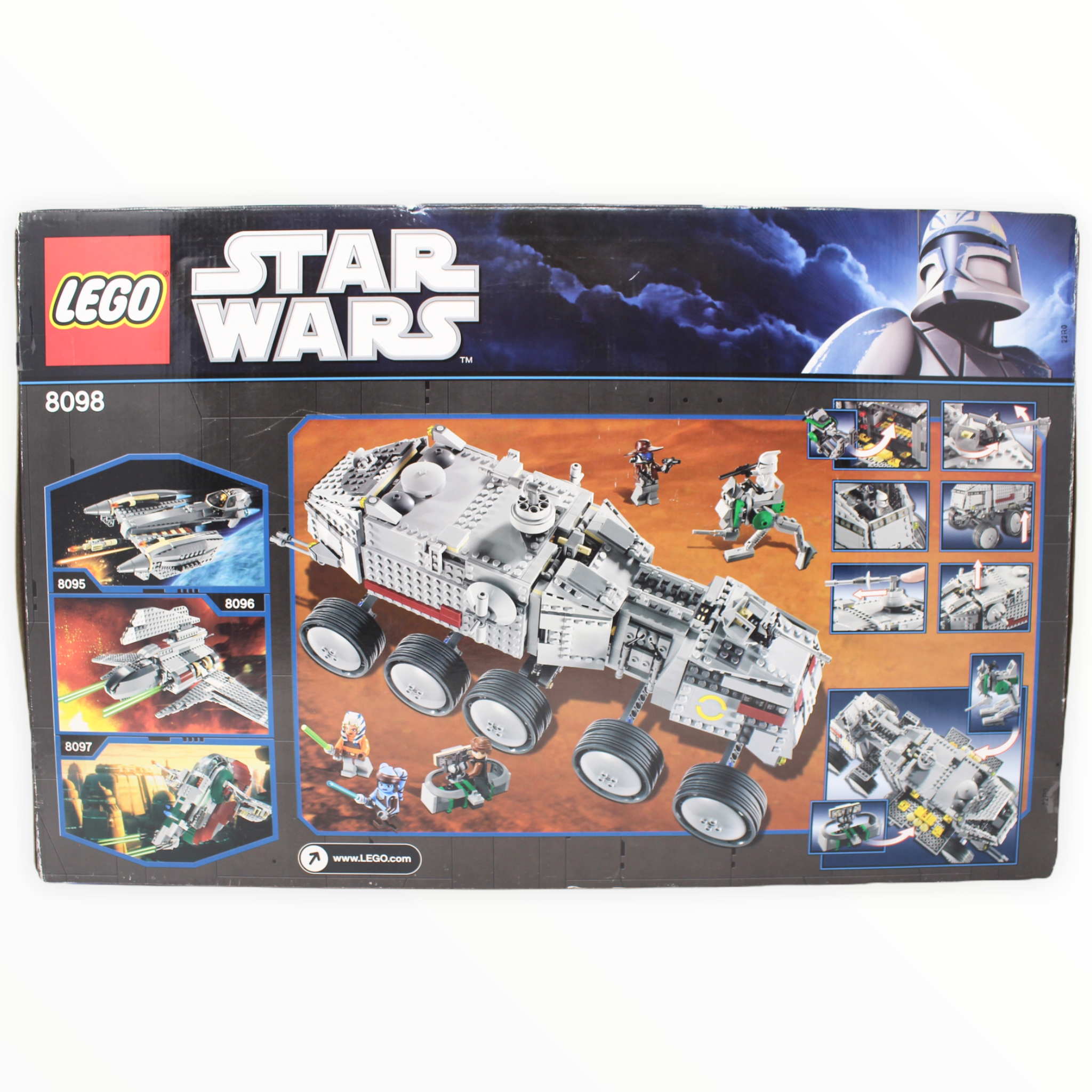 Retired Set 8098 Star Wars Clone Turbo Tank