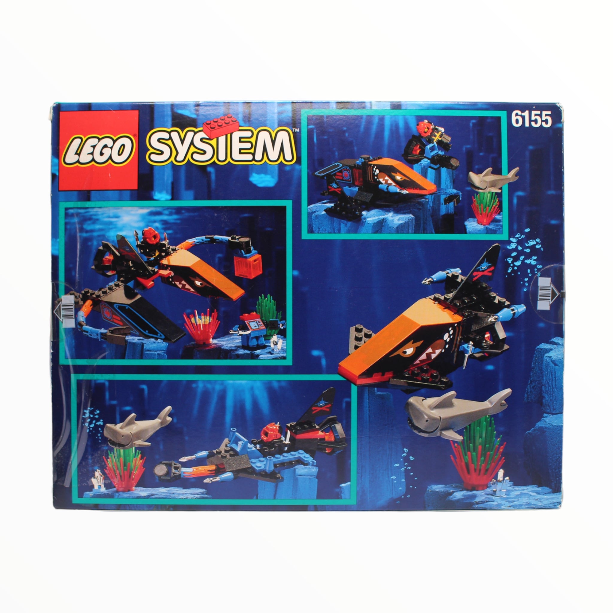 Certified Used Set 6155 Aquasharks Deep Sea Predator