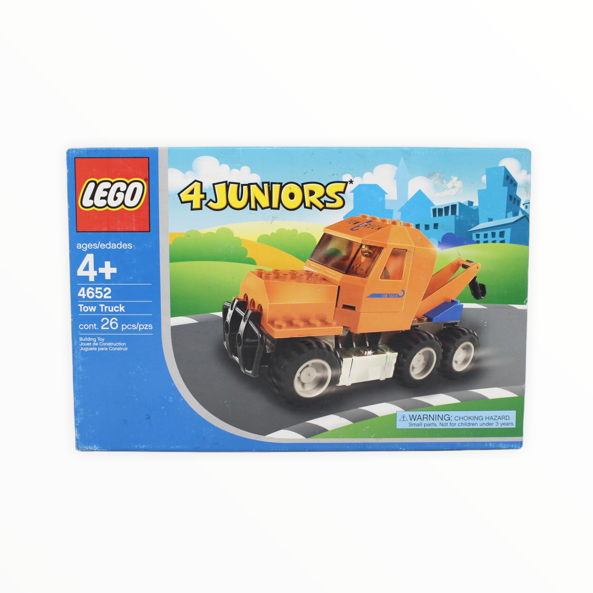 Retired Set 4652 4 Juniors Tow Truck