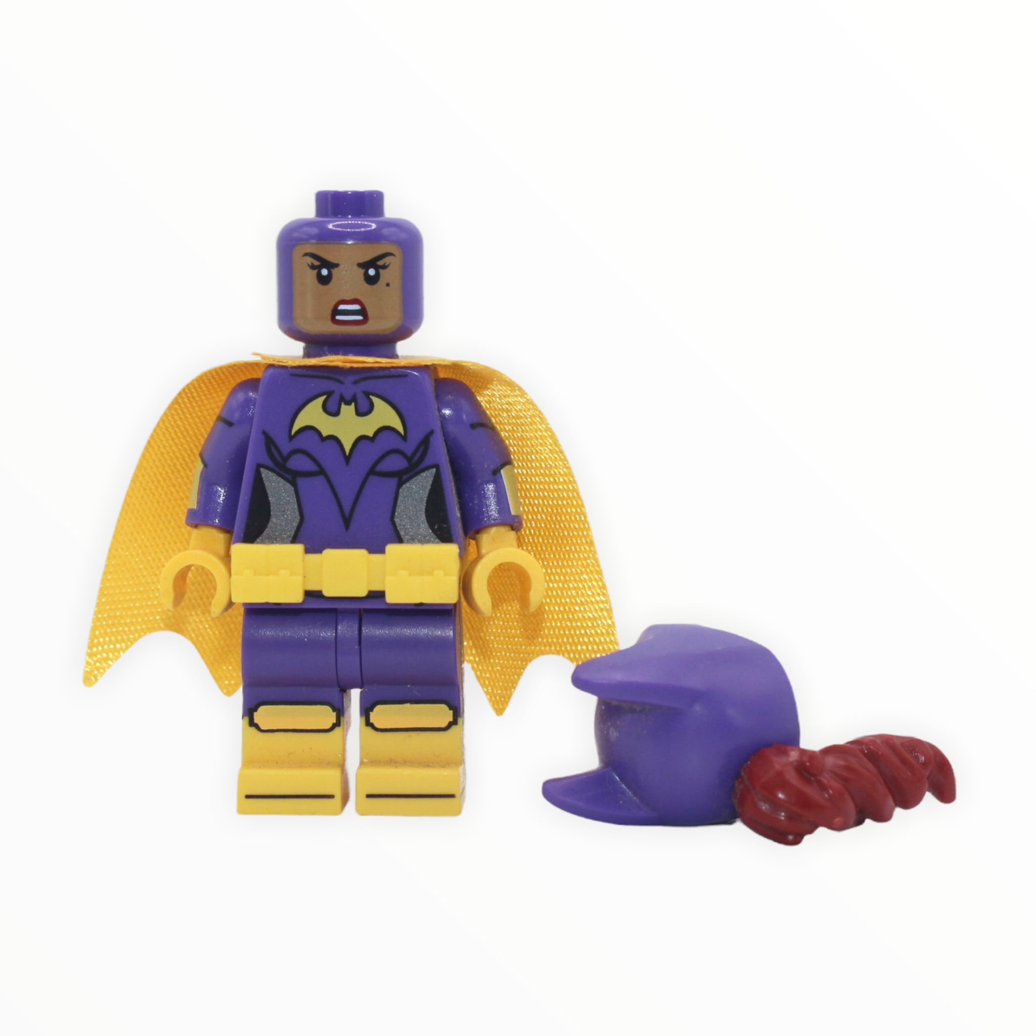 Batgirl (The LEGO Batman Movie, winking smile/angry)