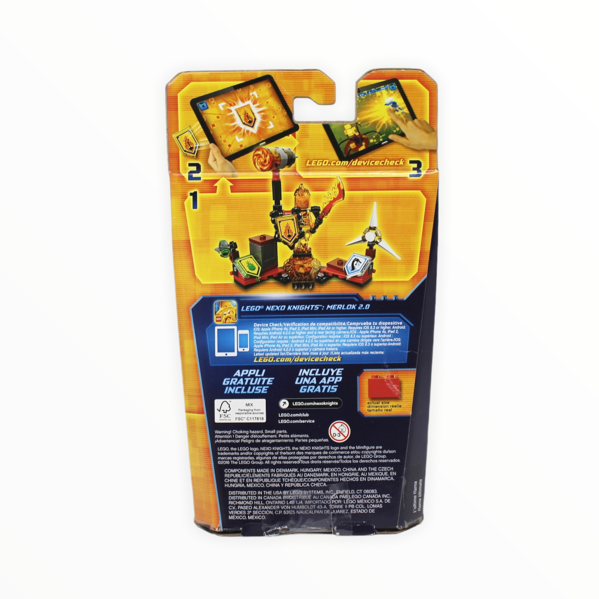 Certified Used Set 70339 Nexo Knights Ultimate Flama