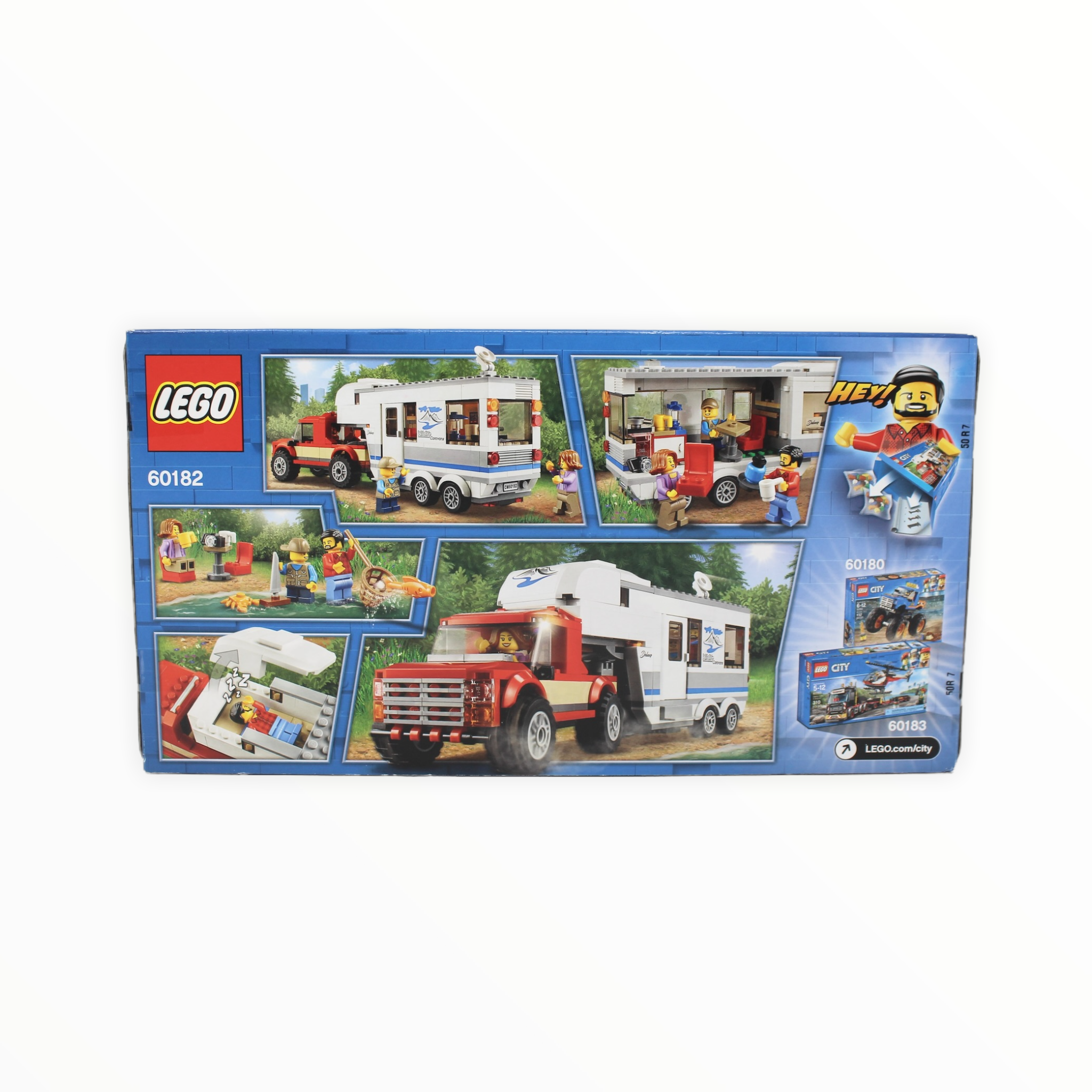 Retired Set 60182 City Pickup & Caravan