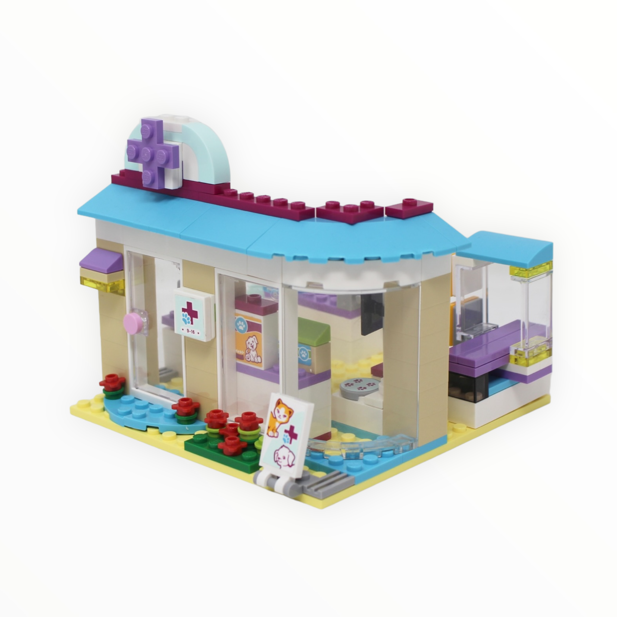 Used Set 41085 Friends Animal Care Clinic