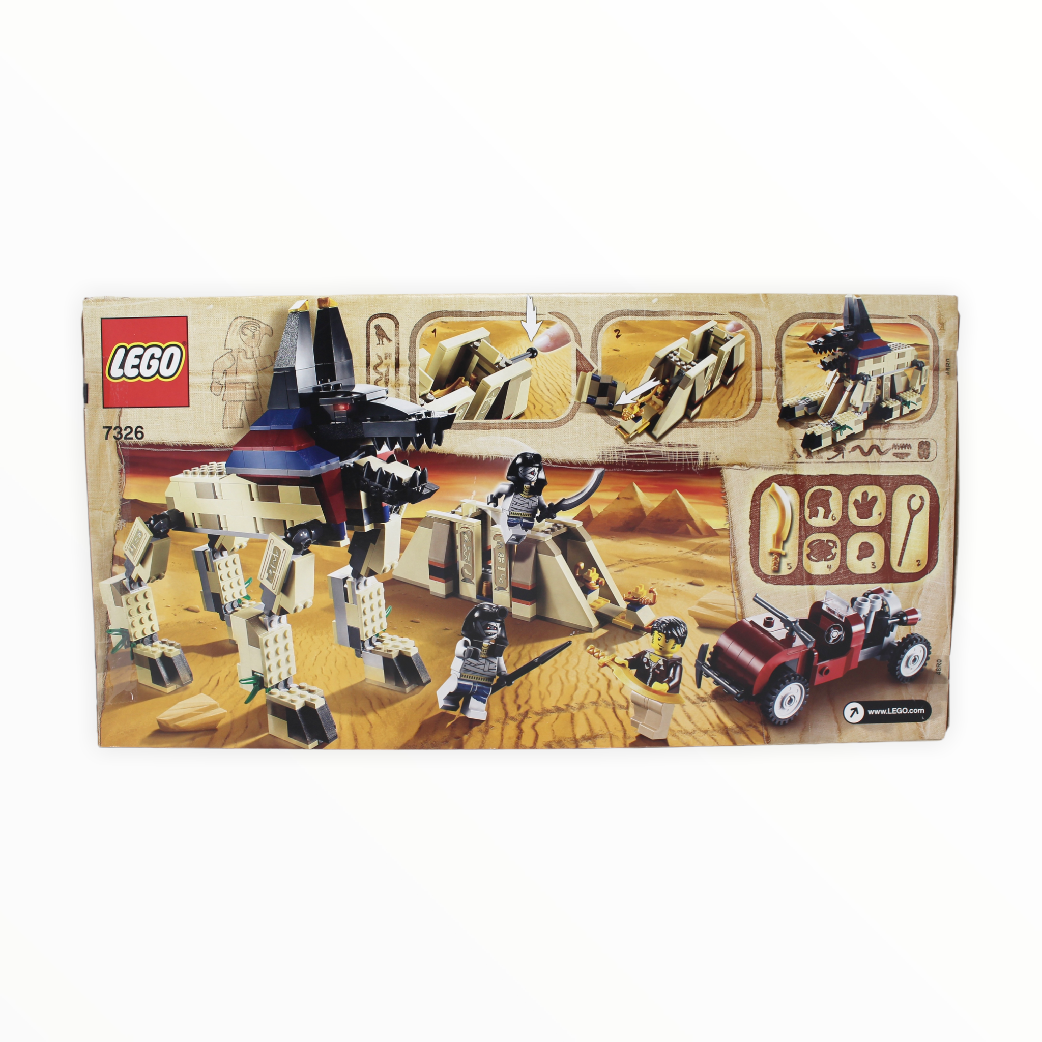 Certified Used Set 7326 Pharaoh’s Quest Rise of the Sphinx