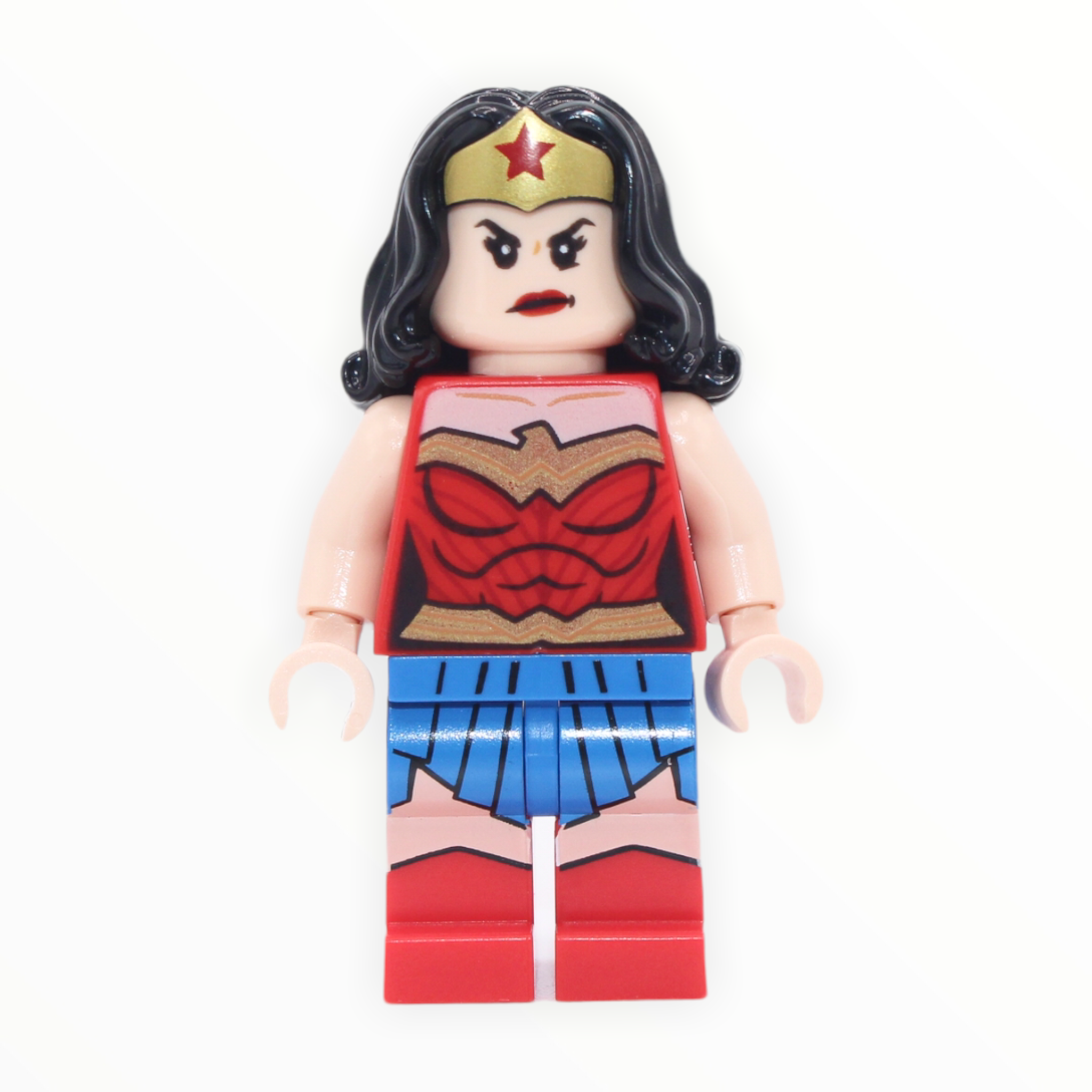 Wonder Woman (Rebirth, gold belt, blue skirt, 2018)
