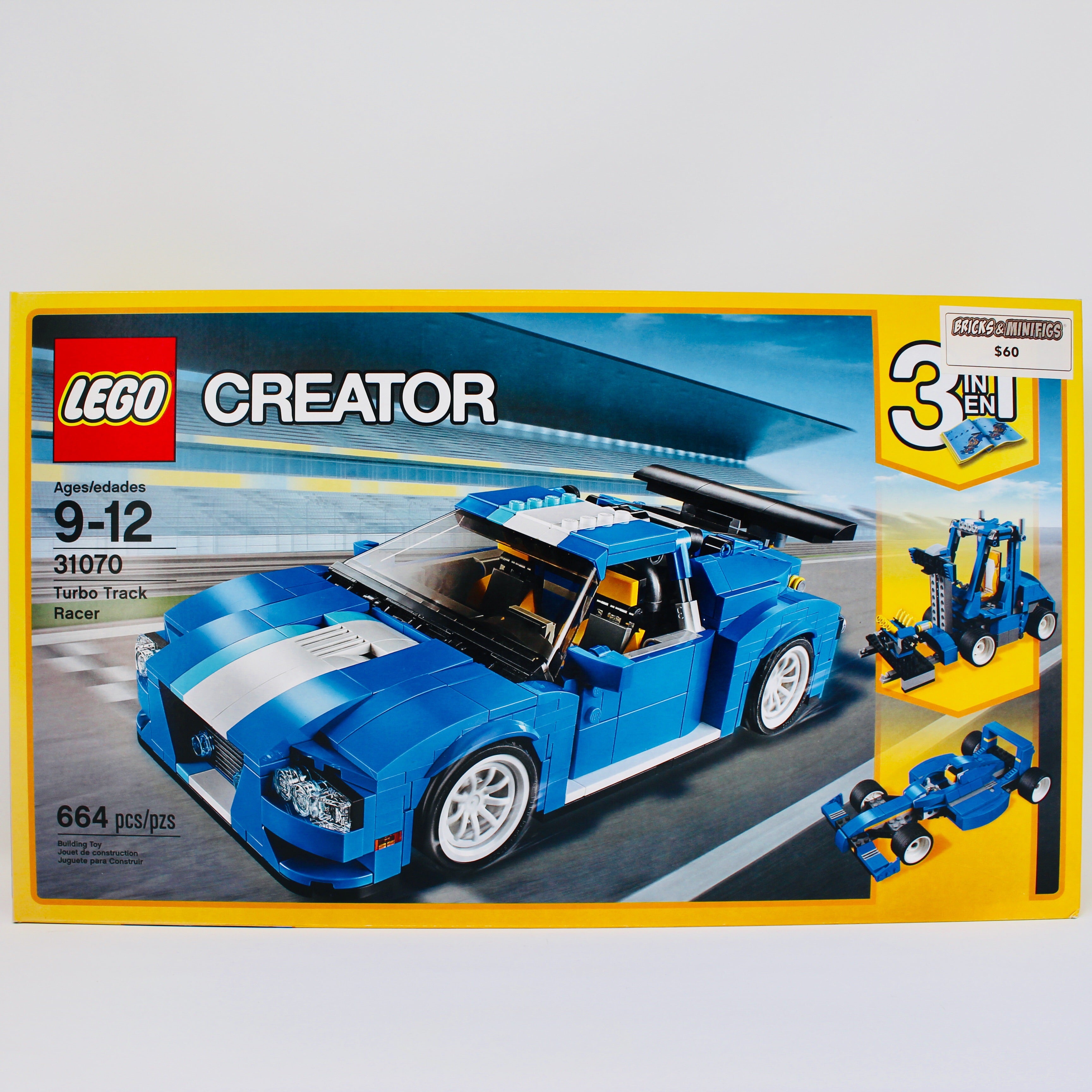 Retired Set 31070 Creator Turbo Track Racer